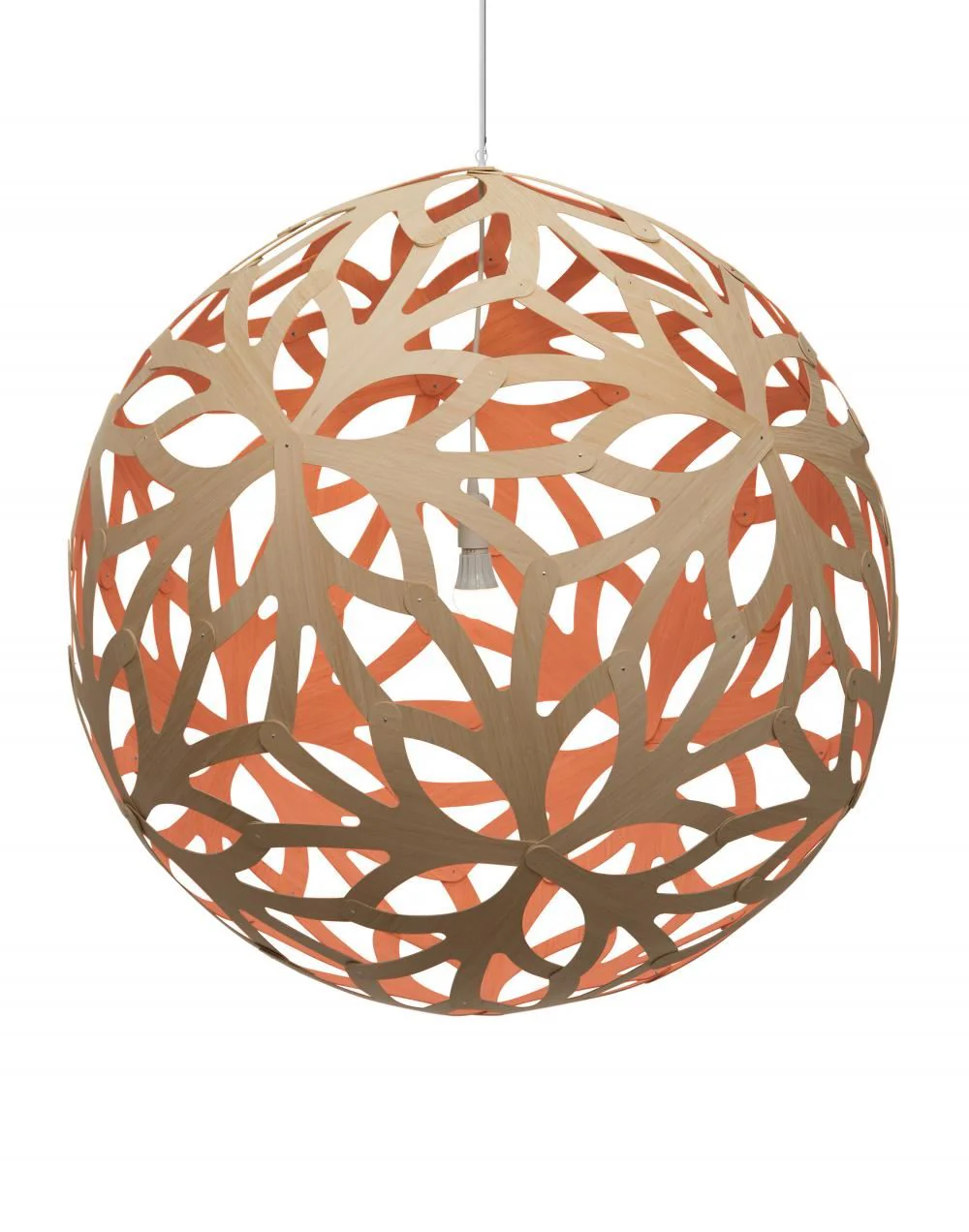 David Trubridge Floral Pendant Light Coloured - 1 Side - Image 23