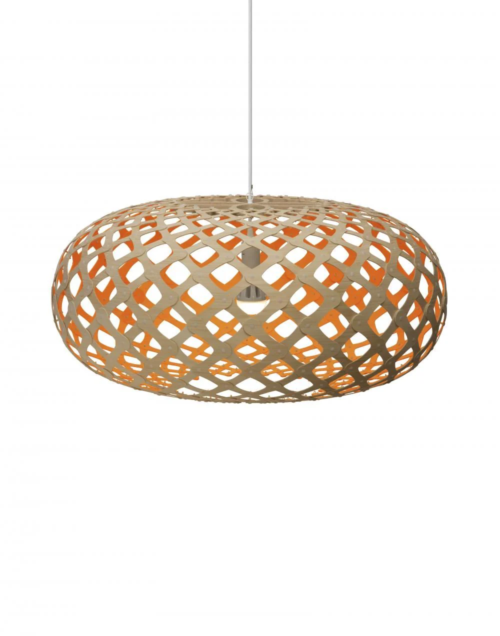 David Trubridge Kina Pendant Light Coloured - 1 Side - Image 2