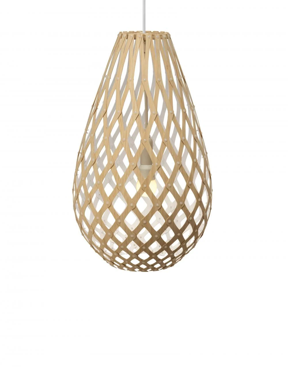 David Trubridge Koura Pendant Light Coloured - 1 Side - Image 18