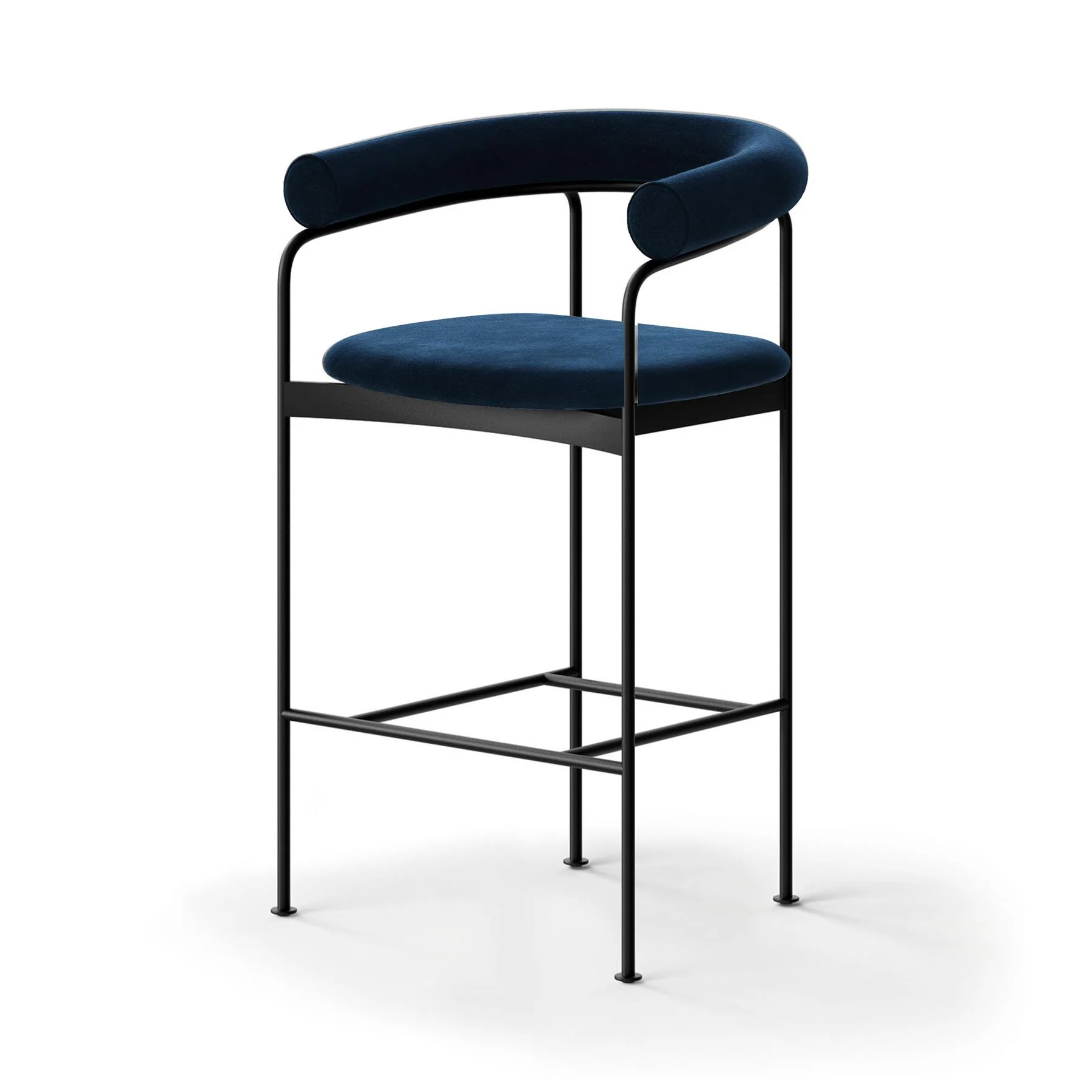 DK3 Baia Counter Stool, Upholstered - Image 12
