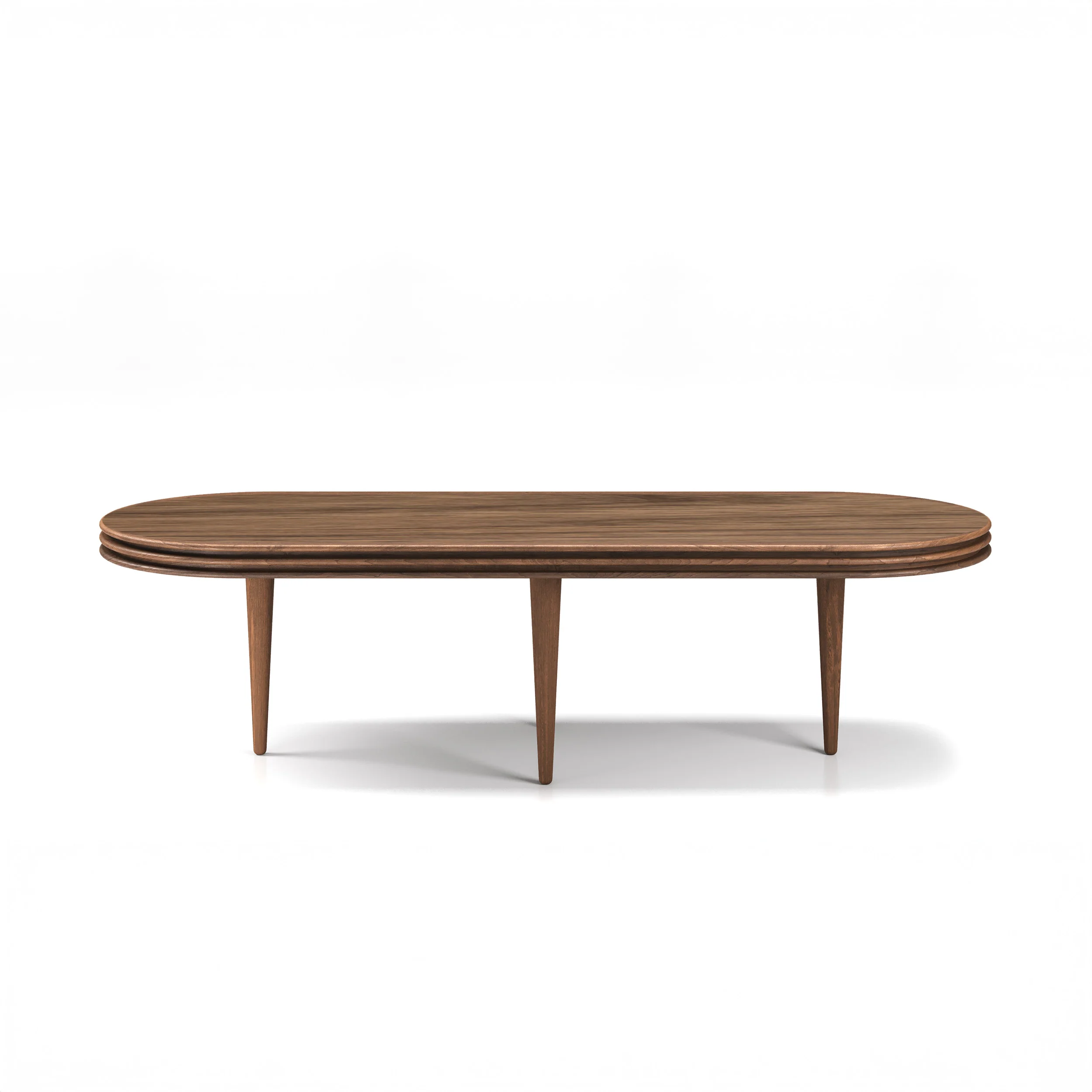 DK3 Groove Oval Coffee Table - Image 9