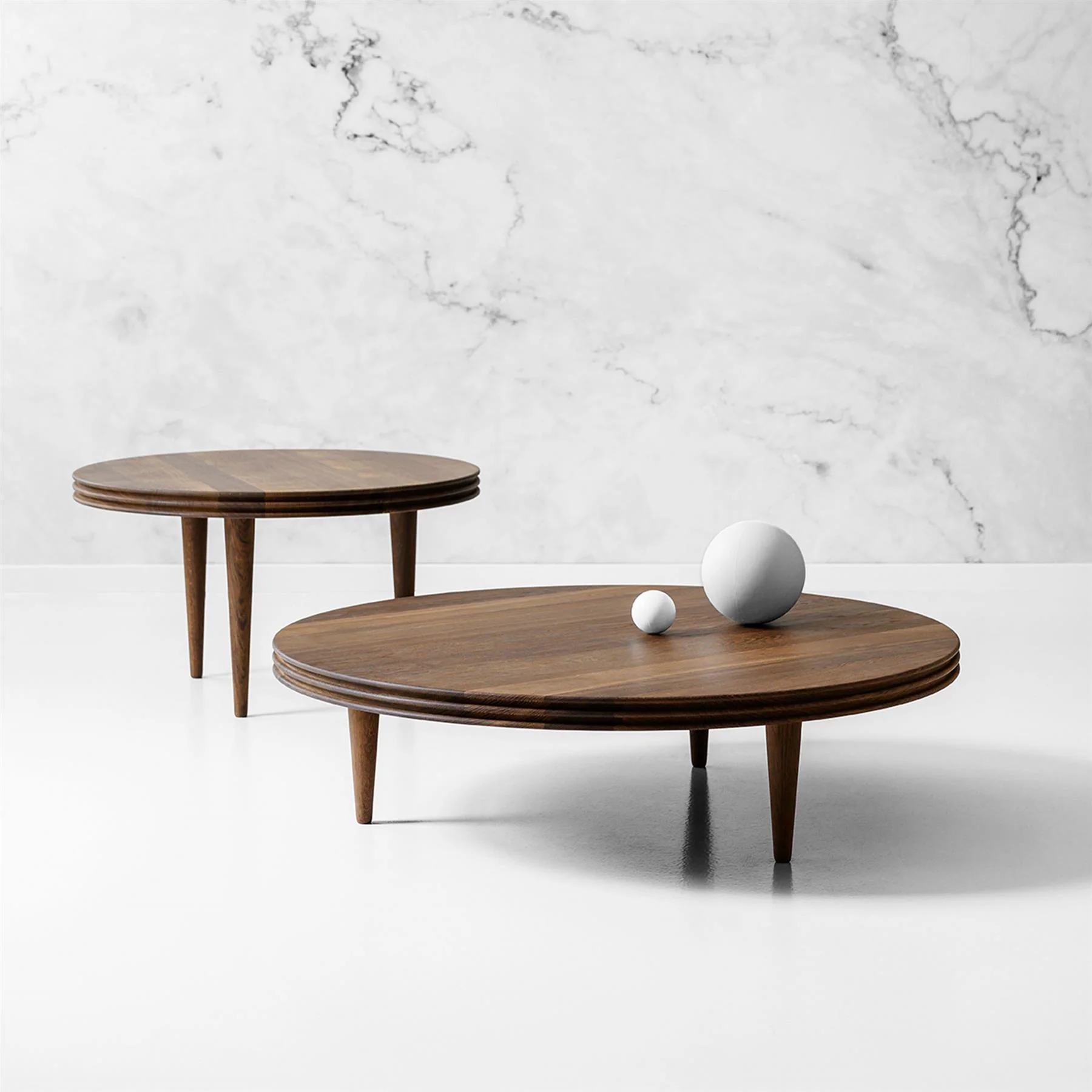DK3 Groove Round Coffee Table - Image 2