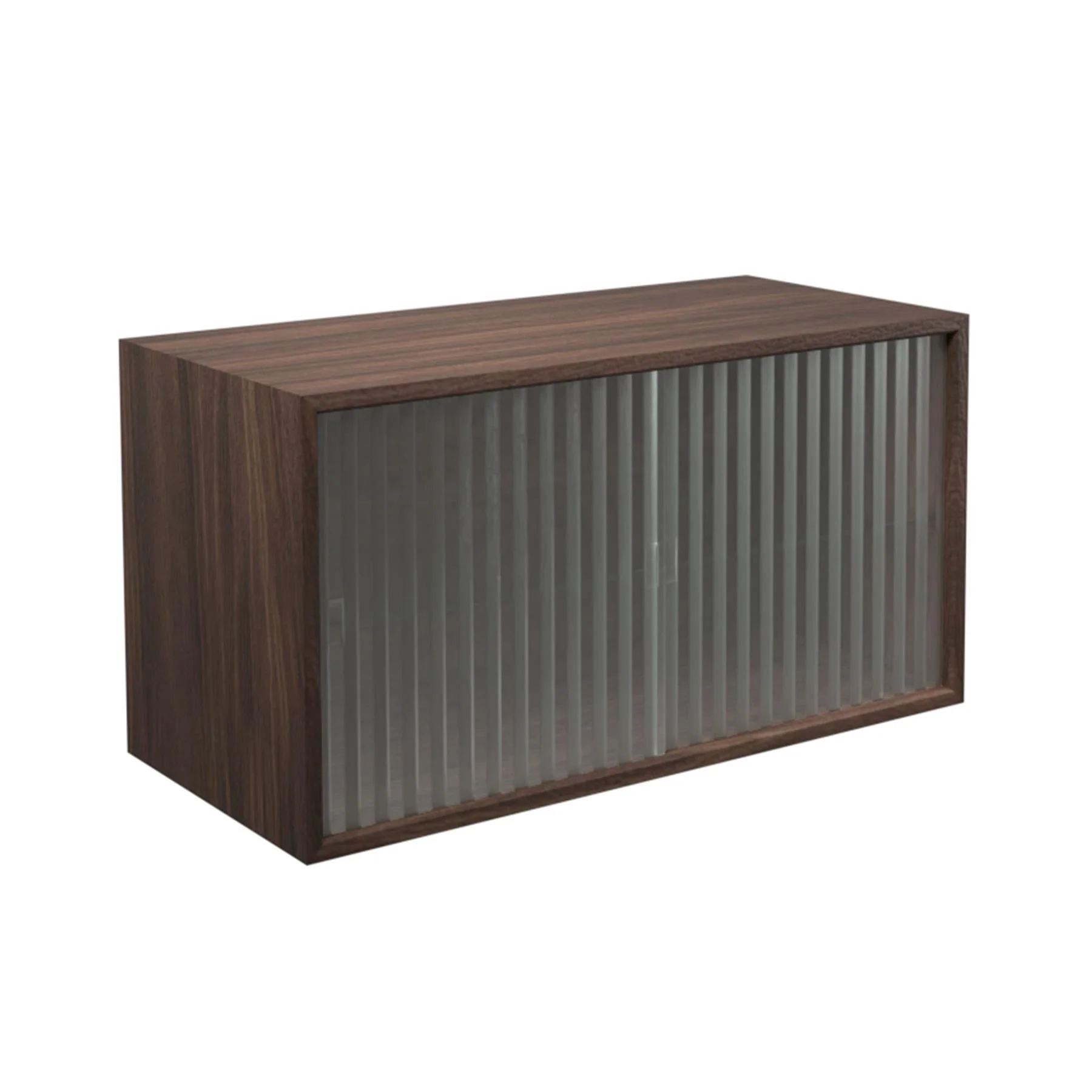 DK3 Royal 20 Cabinet with 2 Rippled Glass Sliding Doors - Image 3