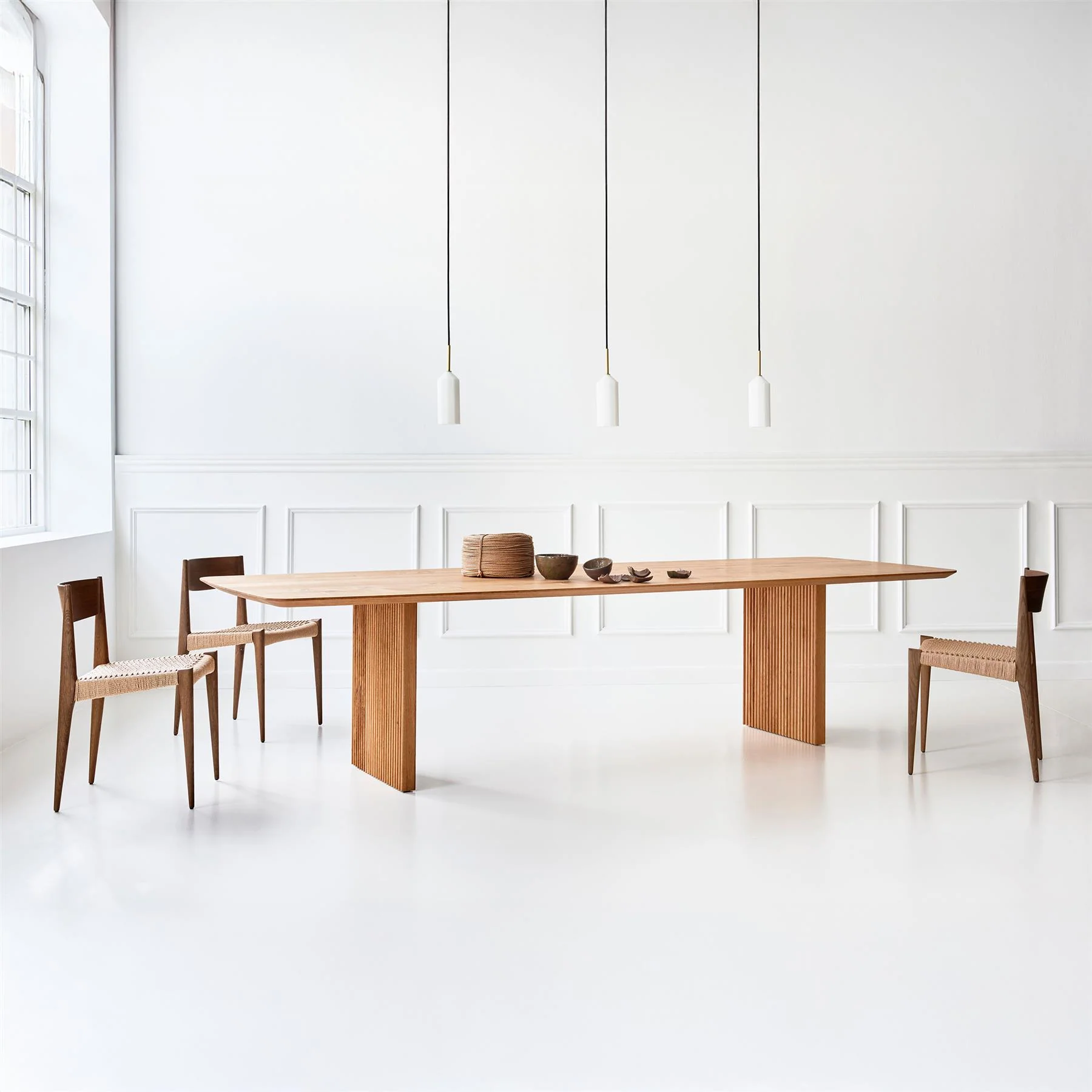 DK3 Ten Rectangular Extendable Dining Table, Large - Image 3