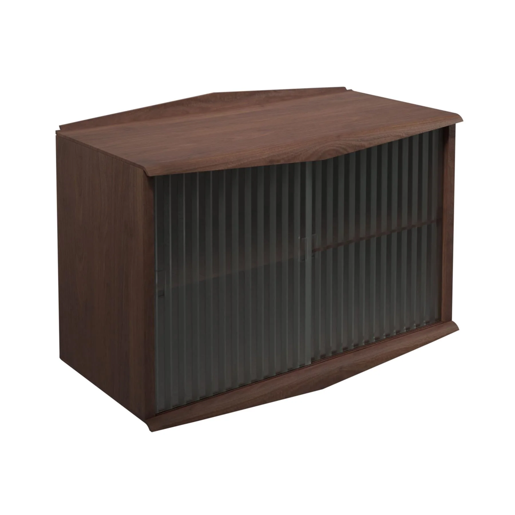 DK3 Ultra 12 Cabinet with 2 Rippled Glass Sliding Doors - Image 2