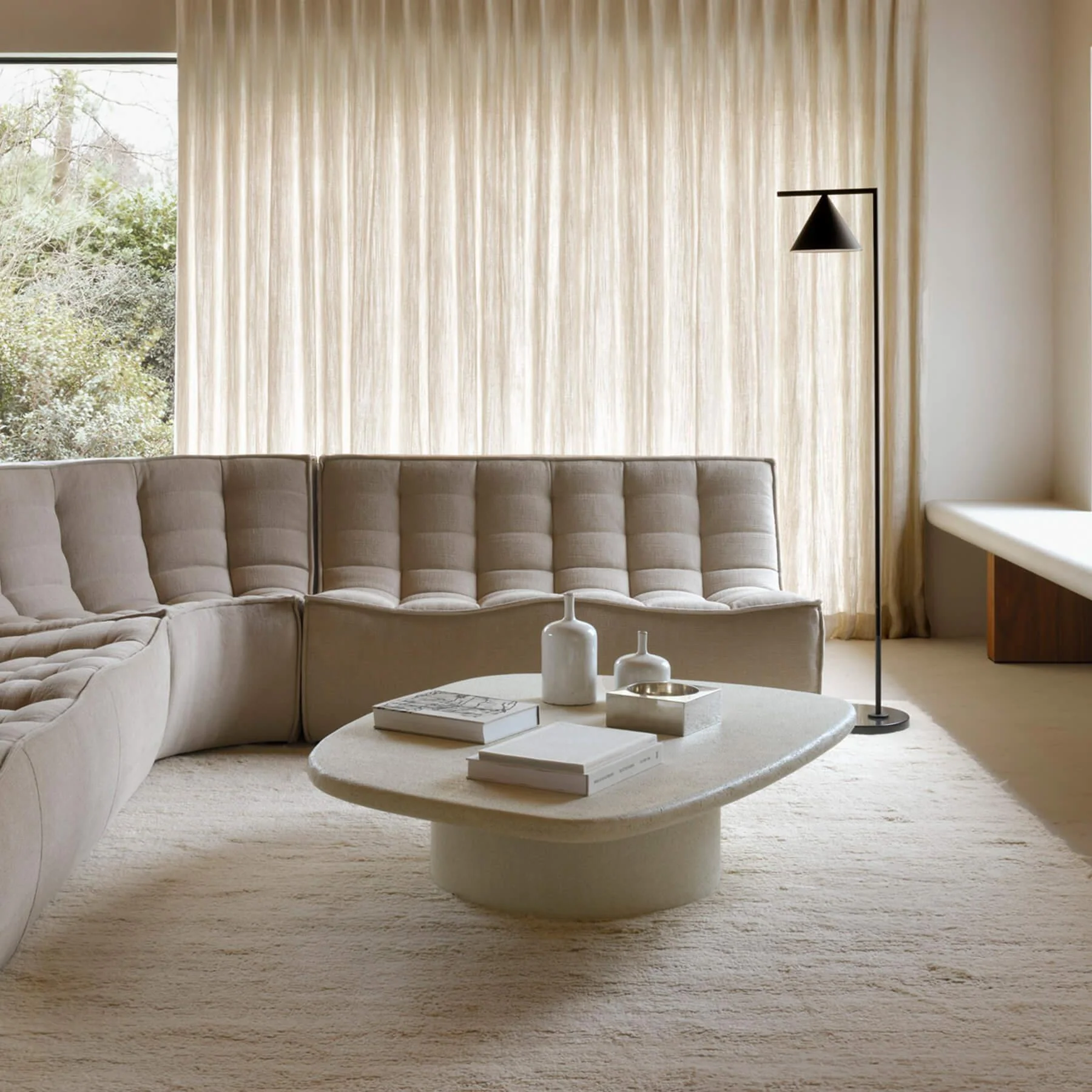 Ethnicraft Elements Pebble Dining Table - Image 4