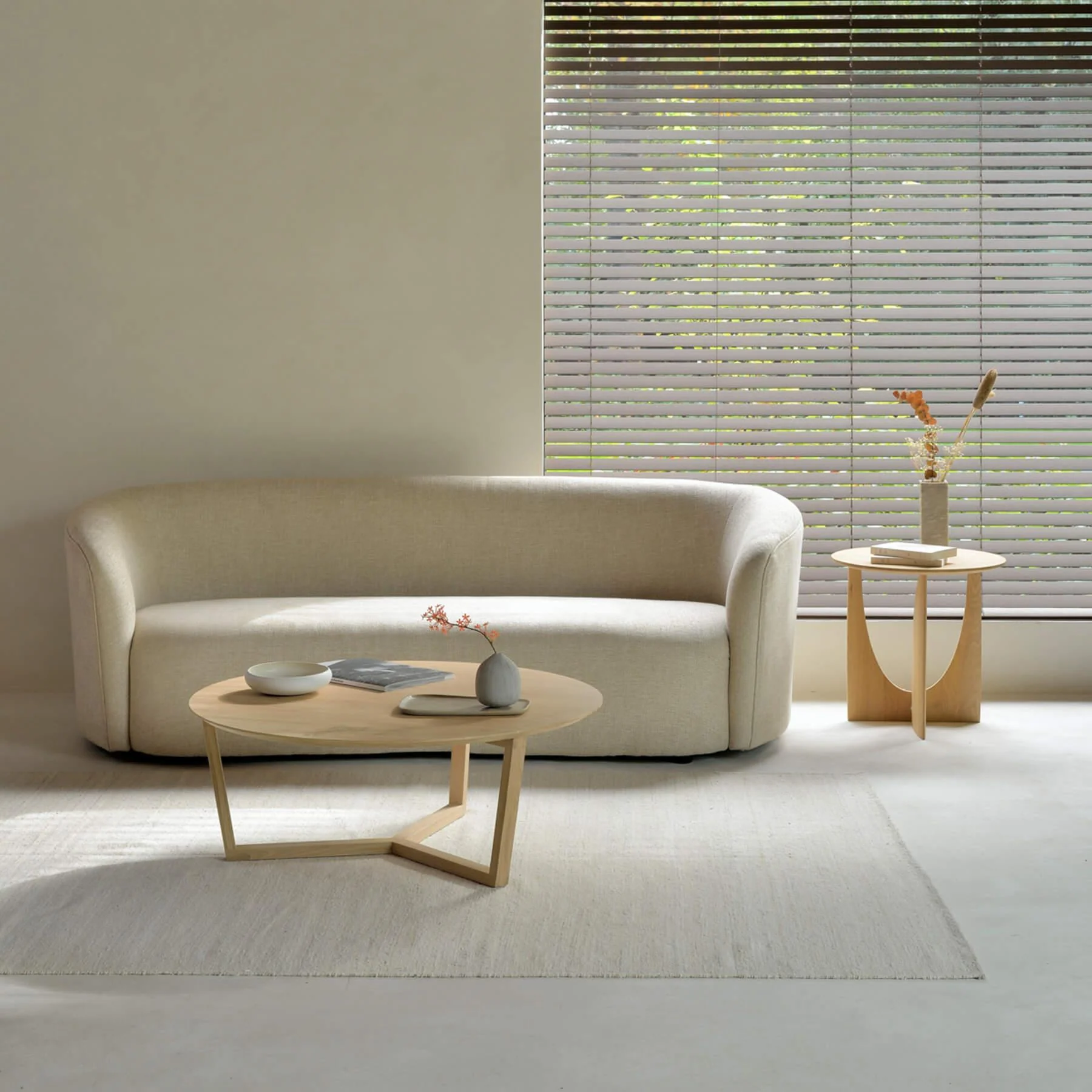 Ethnicraft Geometric Side Table - Image 3