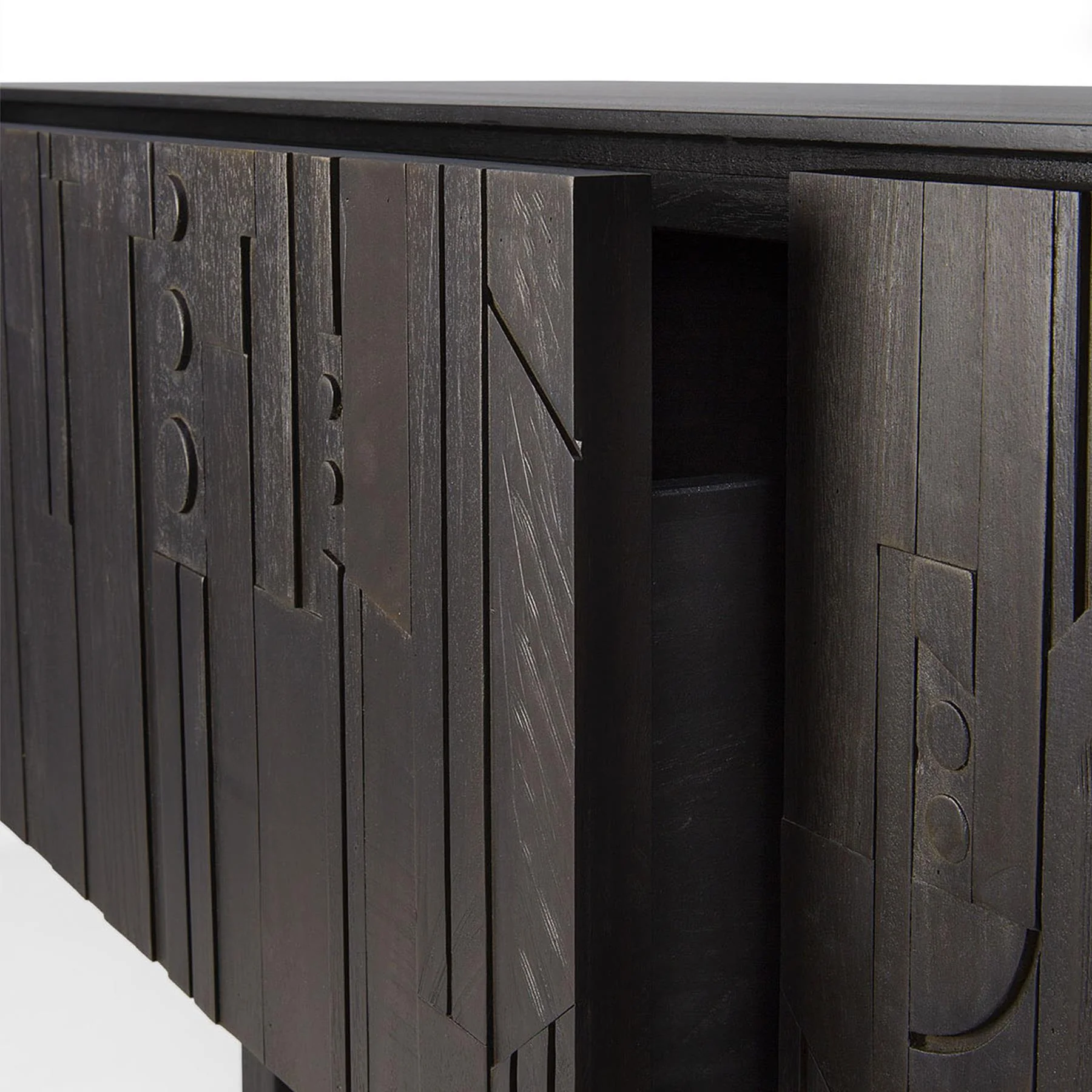 Ethnicraft Mosaic TV Cabinet - Image 4