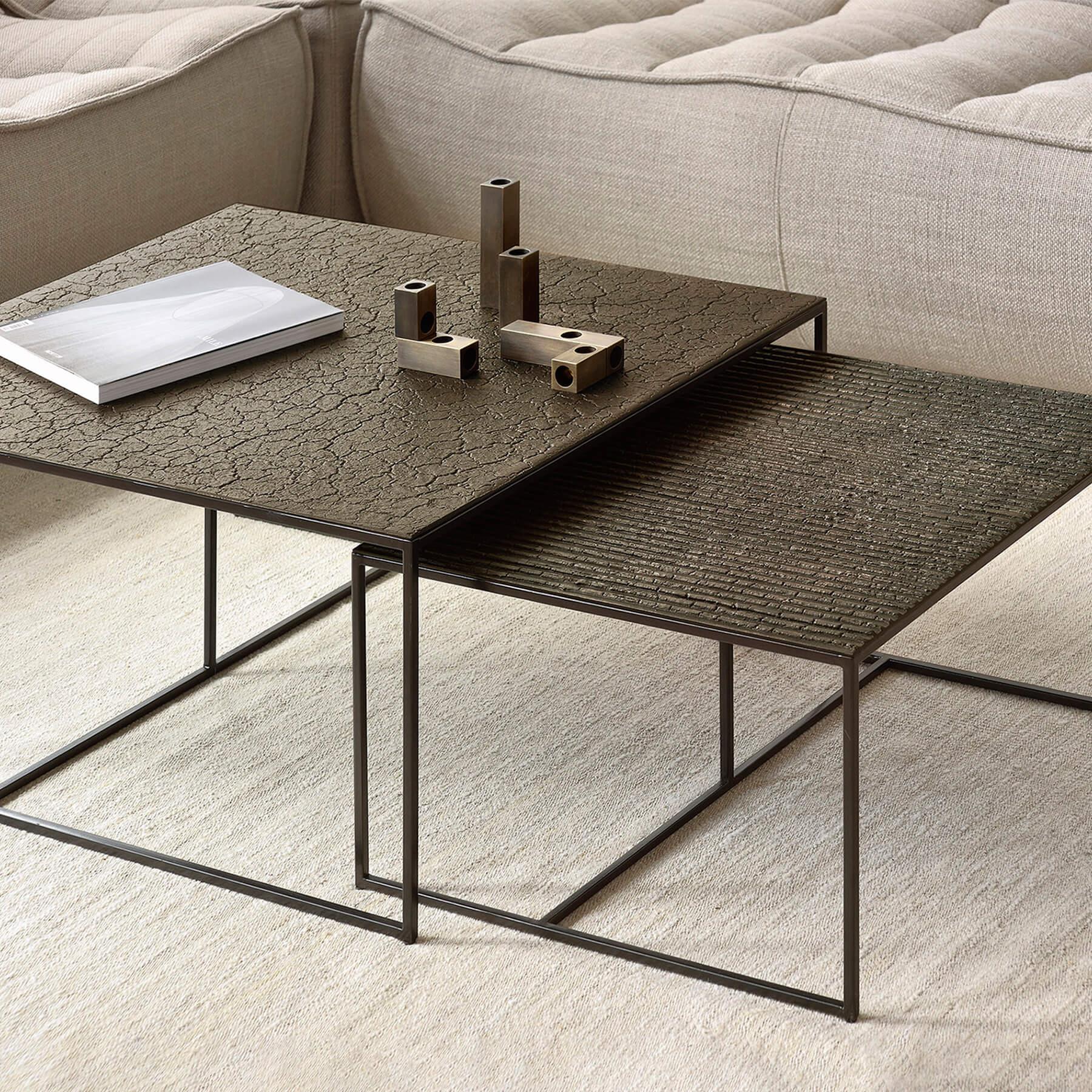 Ethnicraft Pentagon Nesting Coffee Table - Image 7