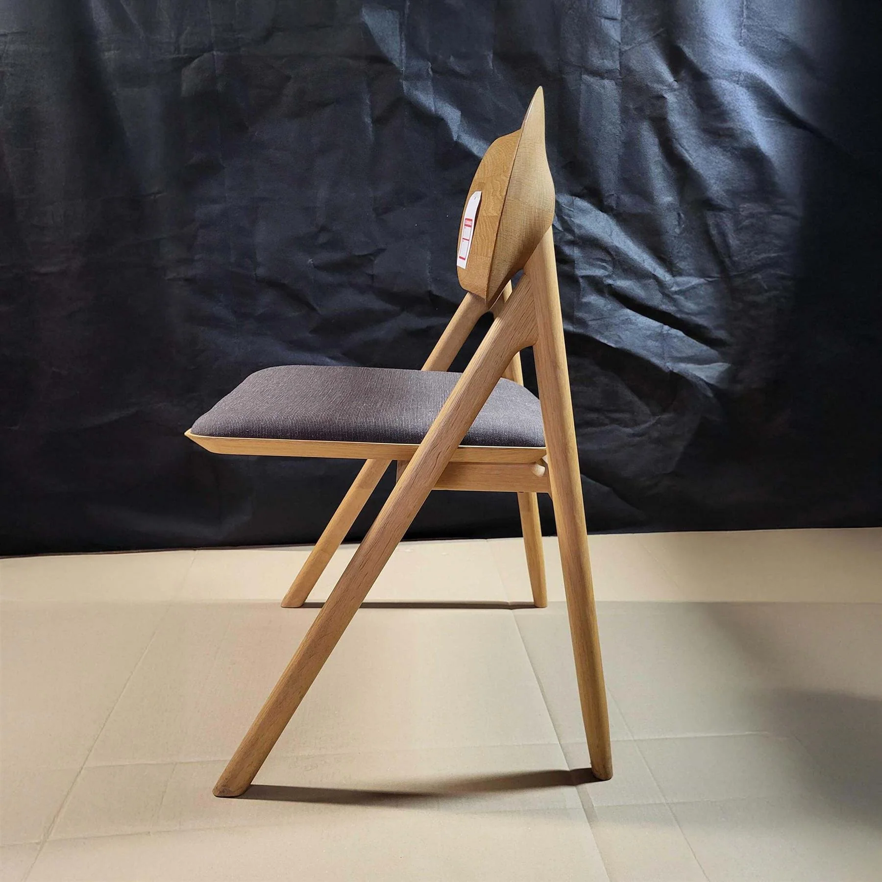Ex-Display Brdr Kruger Theodor Dining Chair in Oak **STORE COLLECTION ONLY** - Image 3