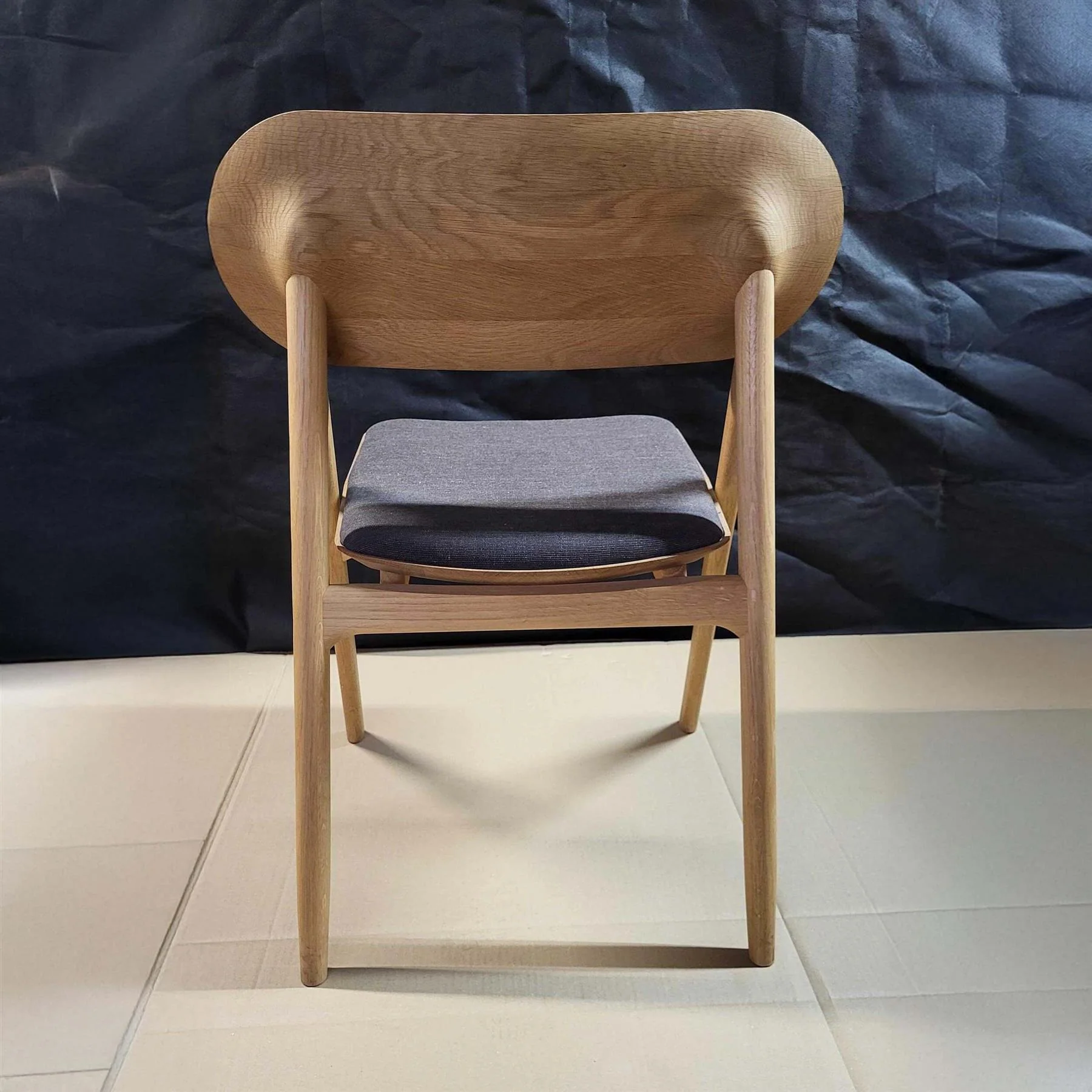 Ex-Display Brdr Kruger Theodor Dining Chair in Oak **STORE COLLECTION ONLY** - Image 4