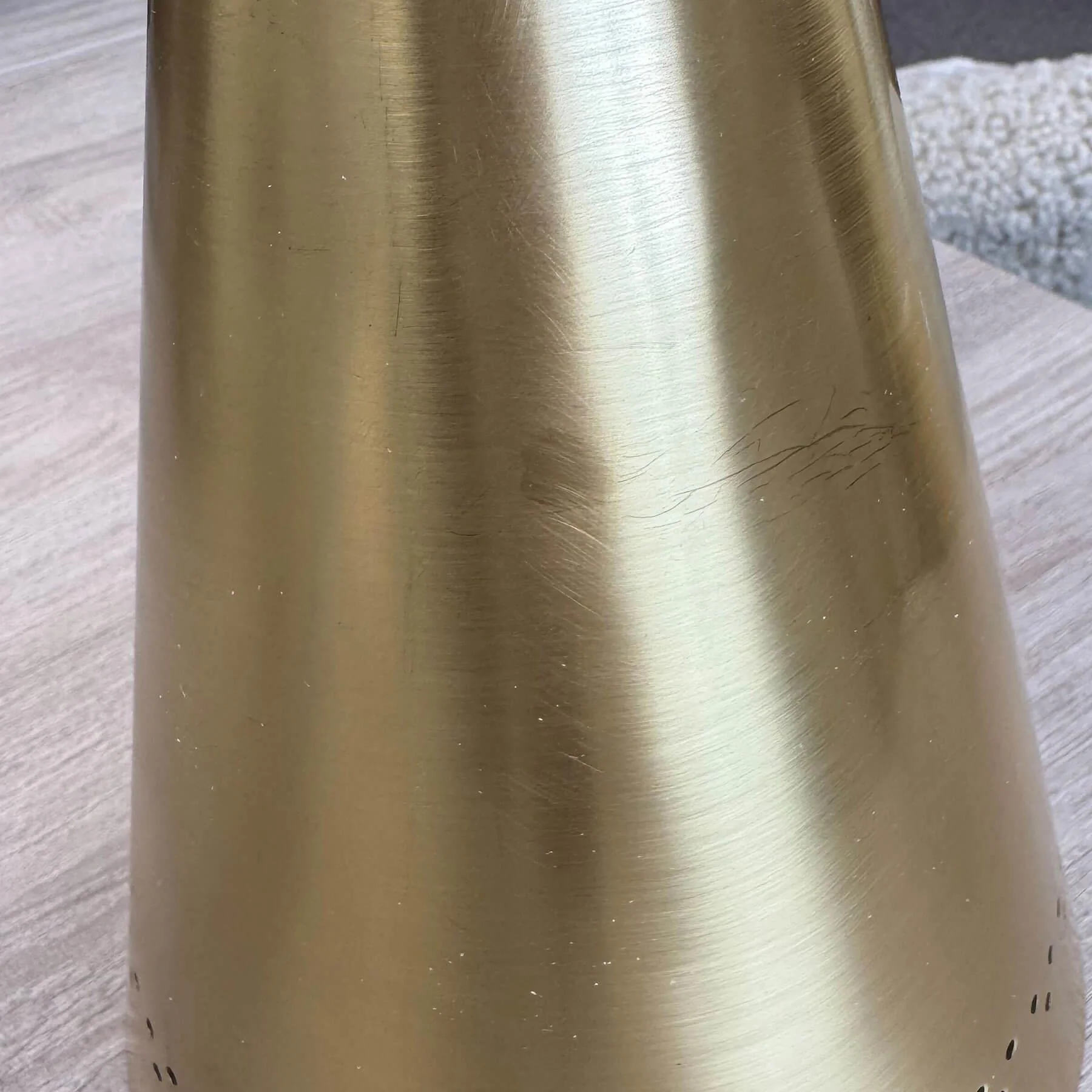 Ex-Display Gong Peggy Brass Pendant Light - Image 3