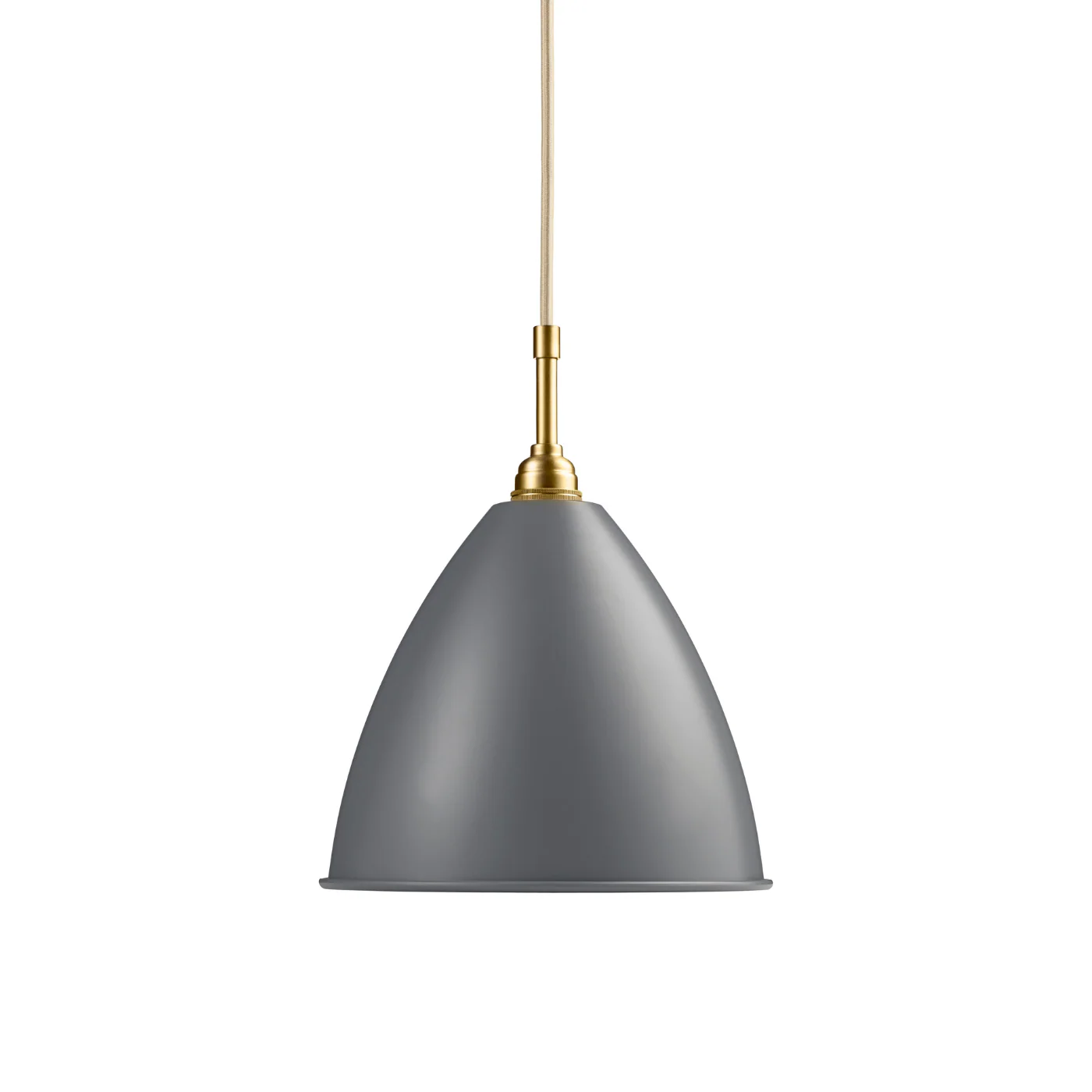 Ex-Display GUBI Bestlite BL9 Pendant Light : Medium - Brass, Grey