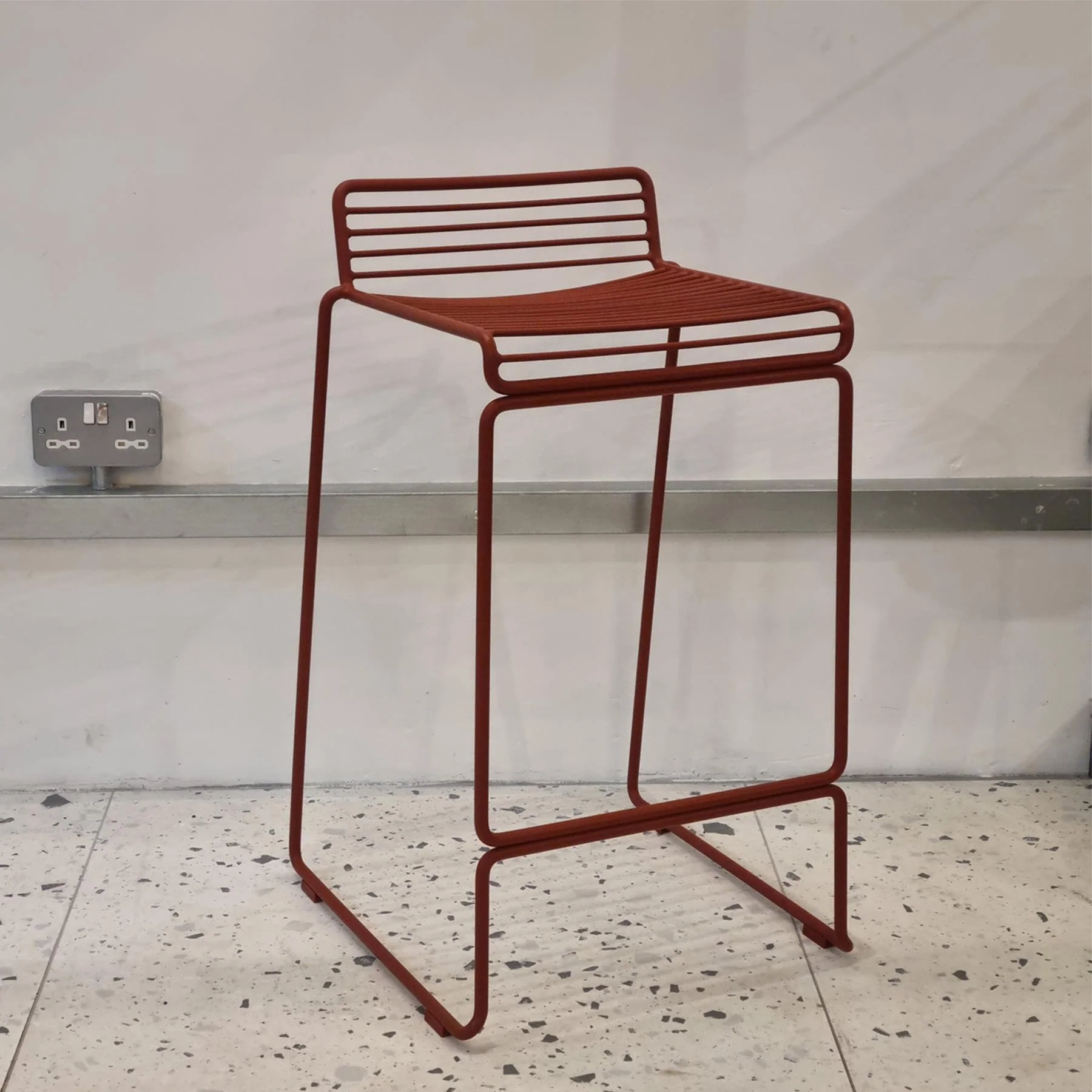 Ex-Display Hay Hee Stool - Rust, Low **STORE COLLECTION ONLY** - Image 2