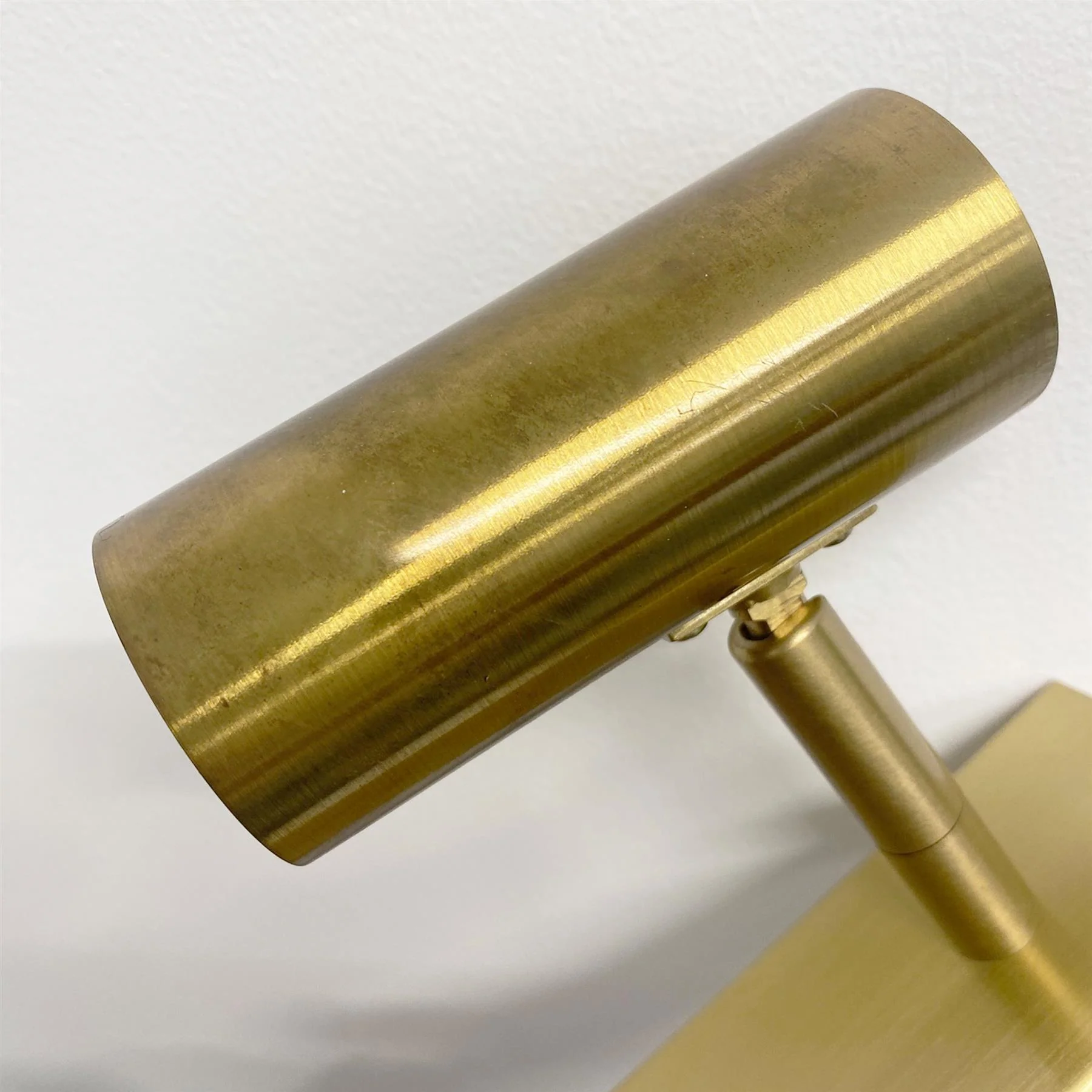 Ex-Display Puck double wall spot light - Brass - Image 3