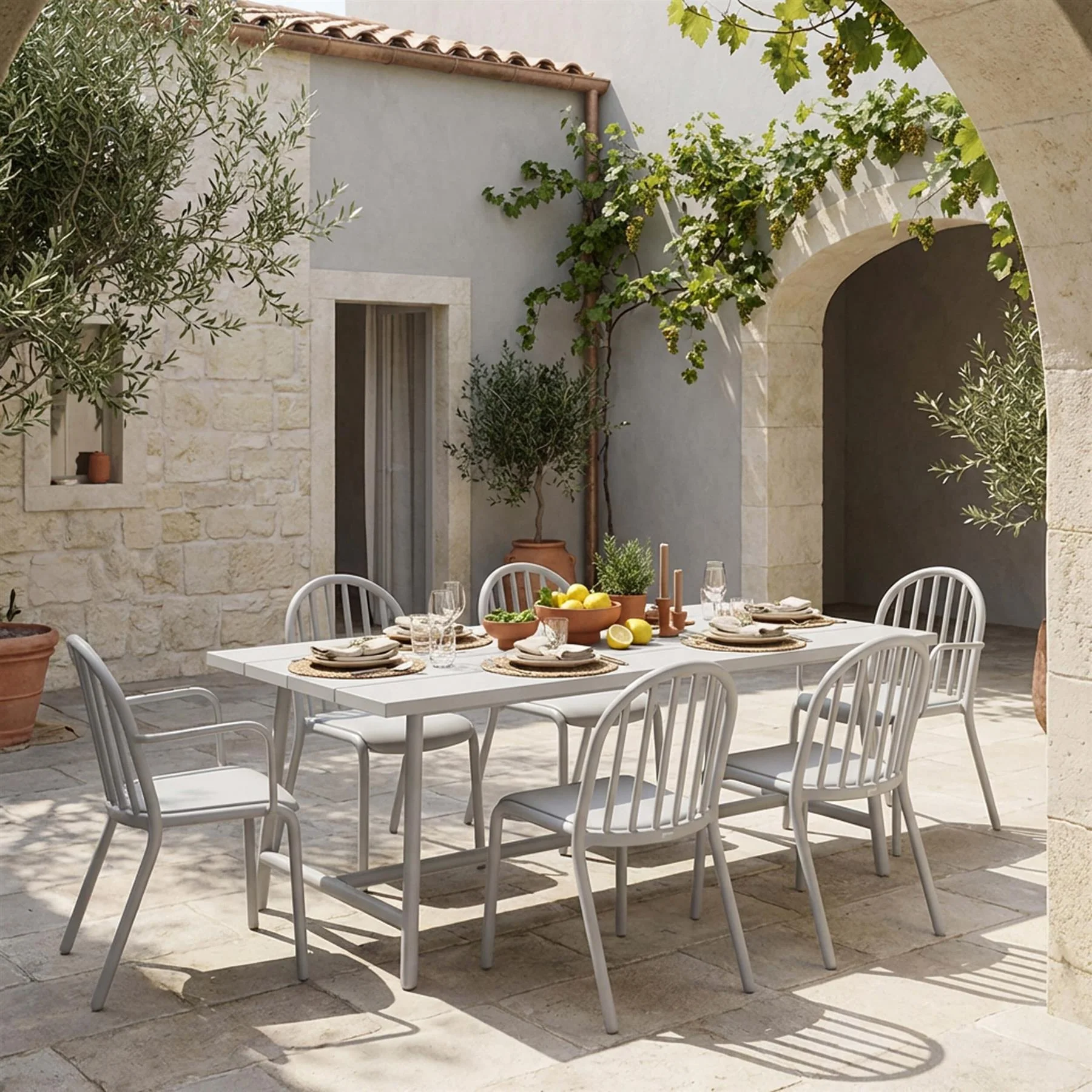 Fatboy Fred's Outdoor Dining Set - Large - Curated by Holloways of Ludlow - Image 3