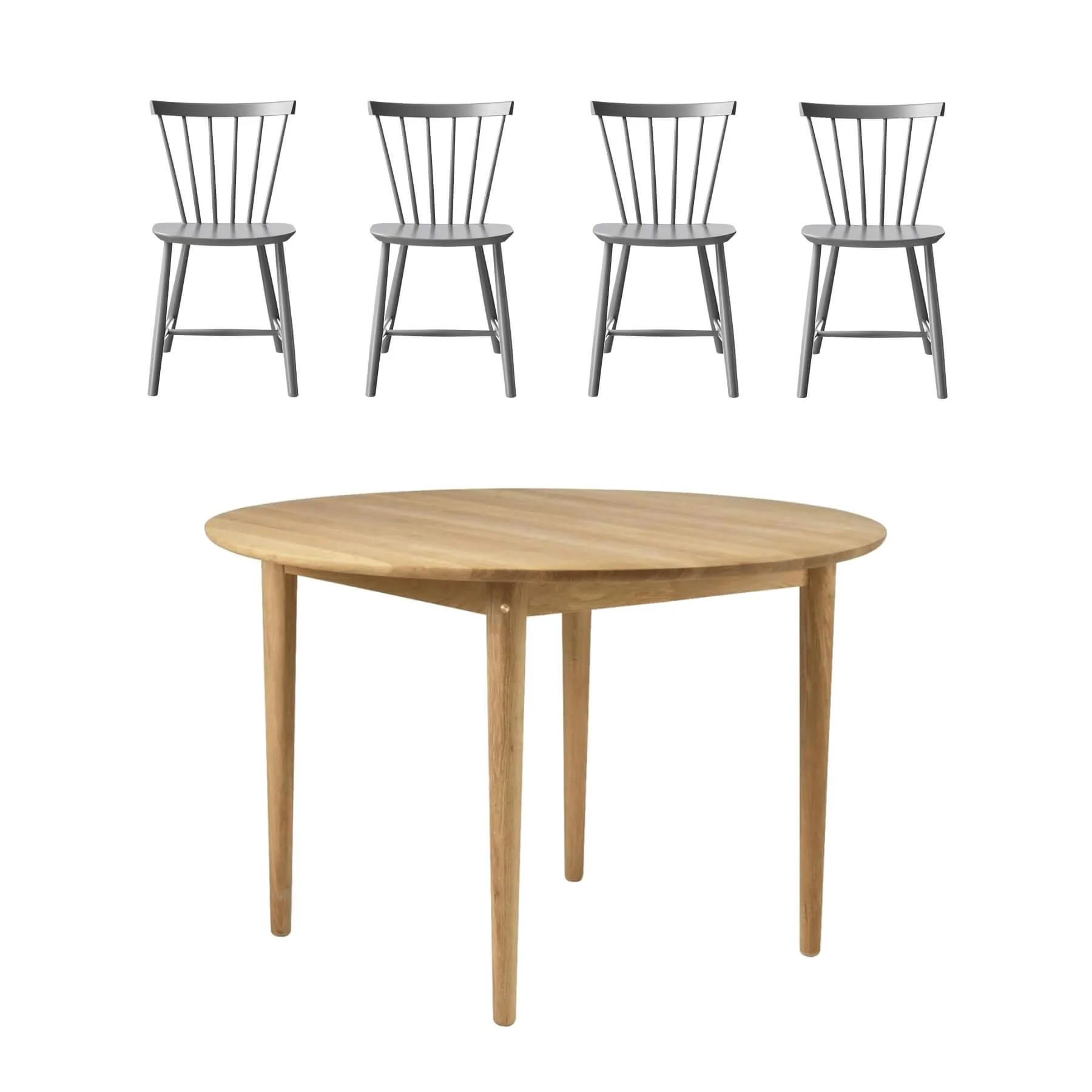 FDB Mobler Kitchen Dining Table Set - Image 3
