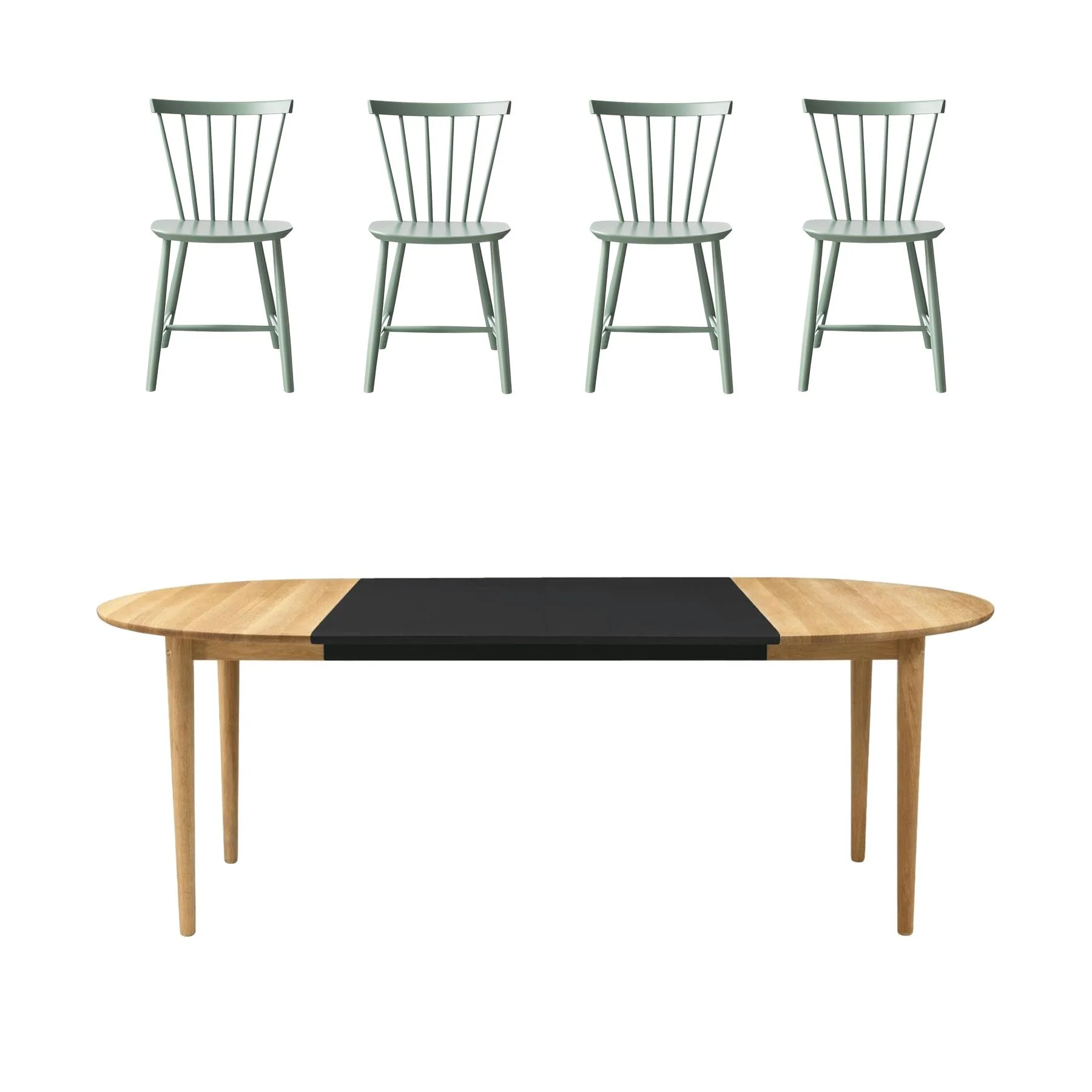 FDB Mobler Kitchen Dining Table Set - Image 8