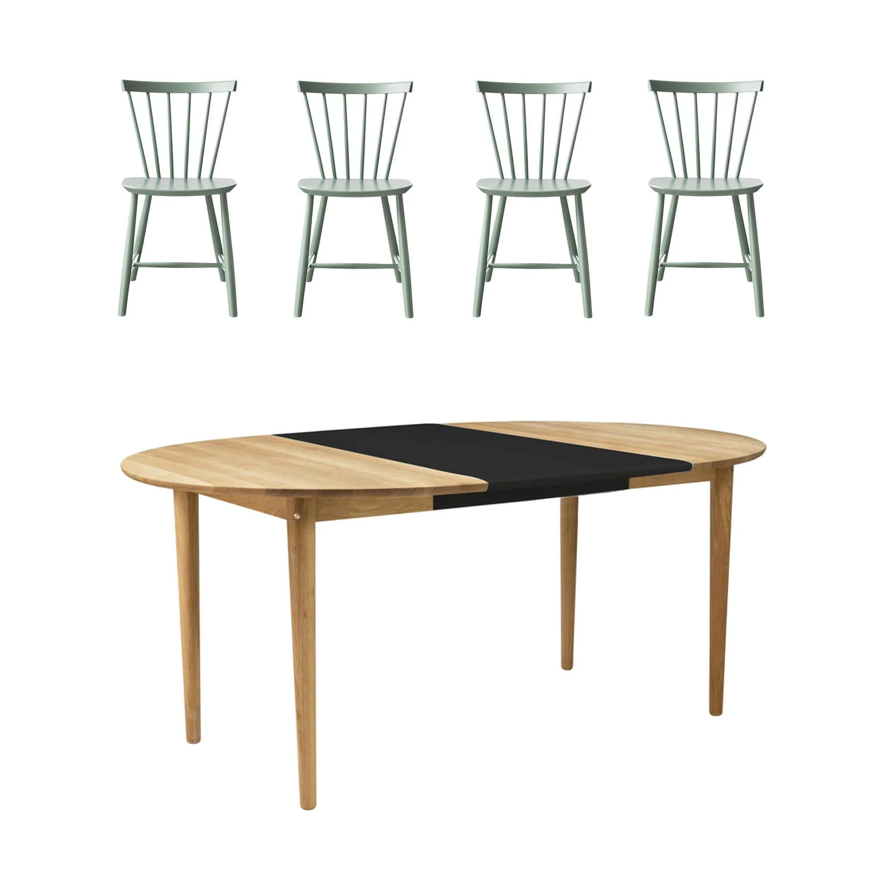 FDB Mobler Kitchen Dining Table Set - Image 9