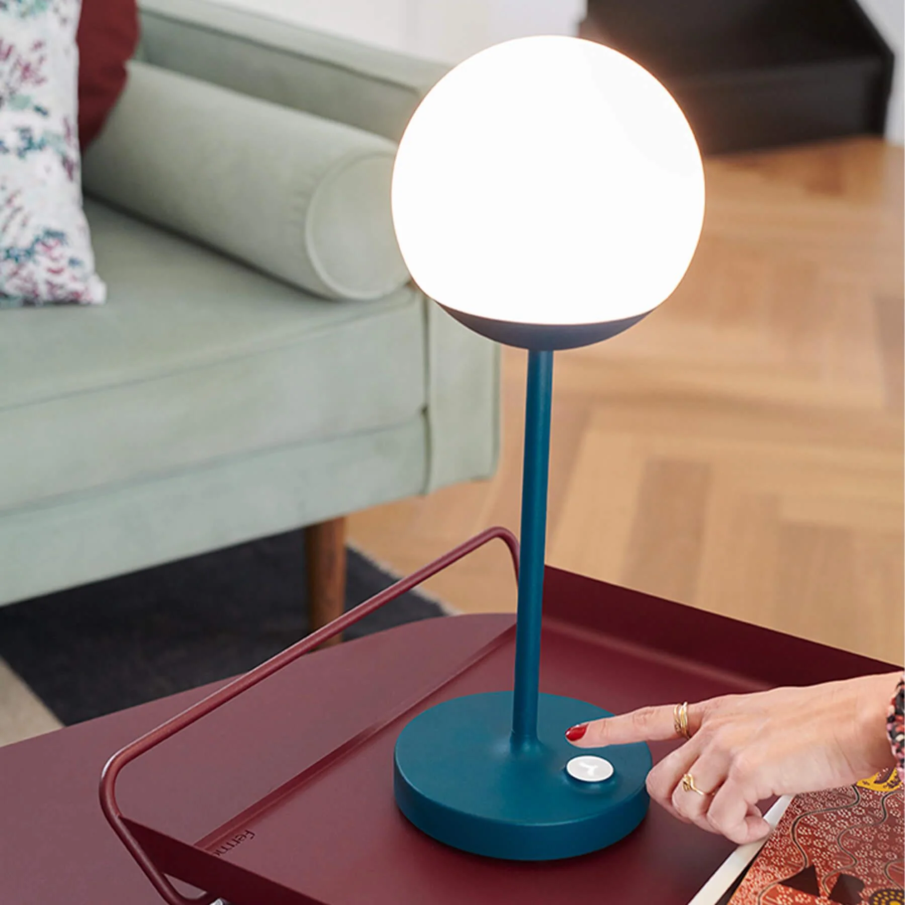 Fermob Mooon! Outdoor Portable Rechargeable Table Light - Image 2