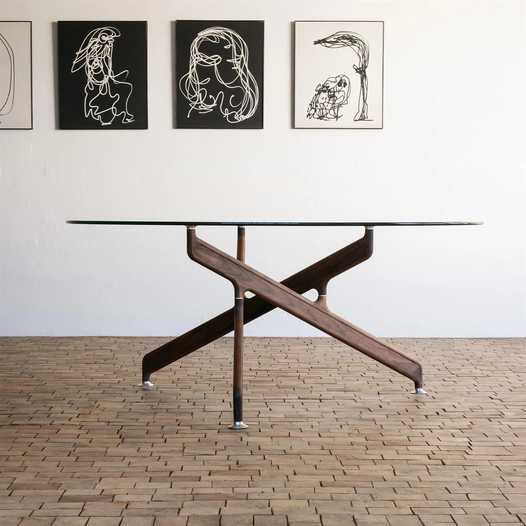 OneCollection Bone Dining Table - Image 3