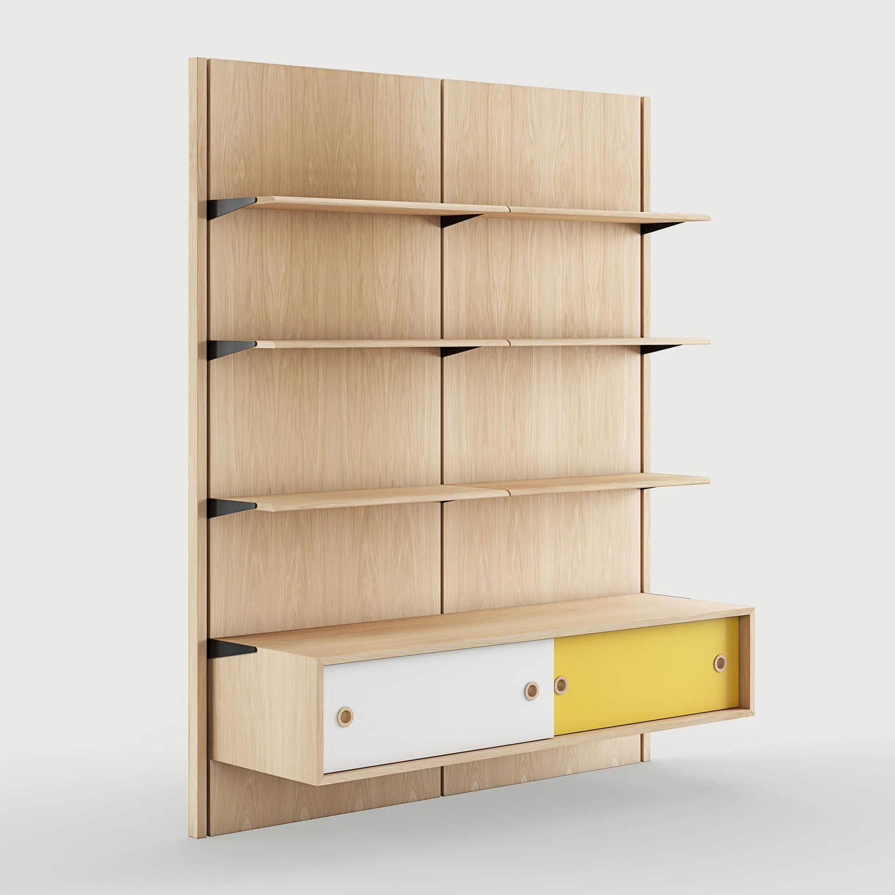 Finn Juhl Panel System - Configuration 2B - Image 3
