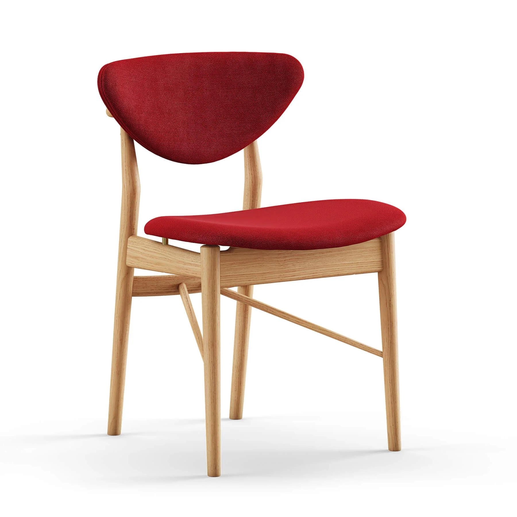 Finn Juhl The 108 Chair in Dark Oiled Oak - Image 22