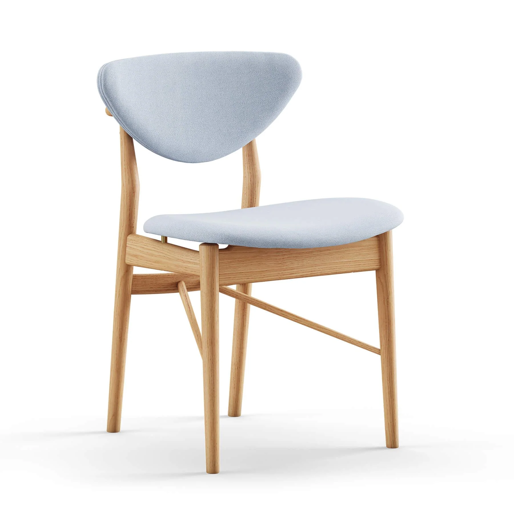 Finn Juhl The 108 Chair in Dark Oiled Oak - Image 32
