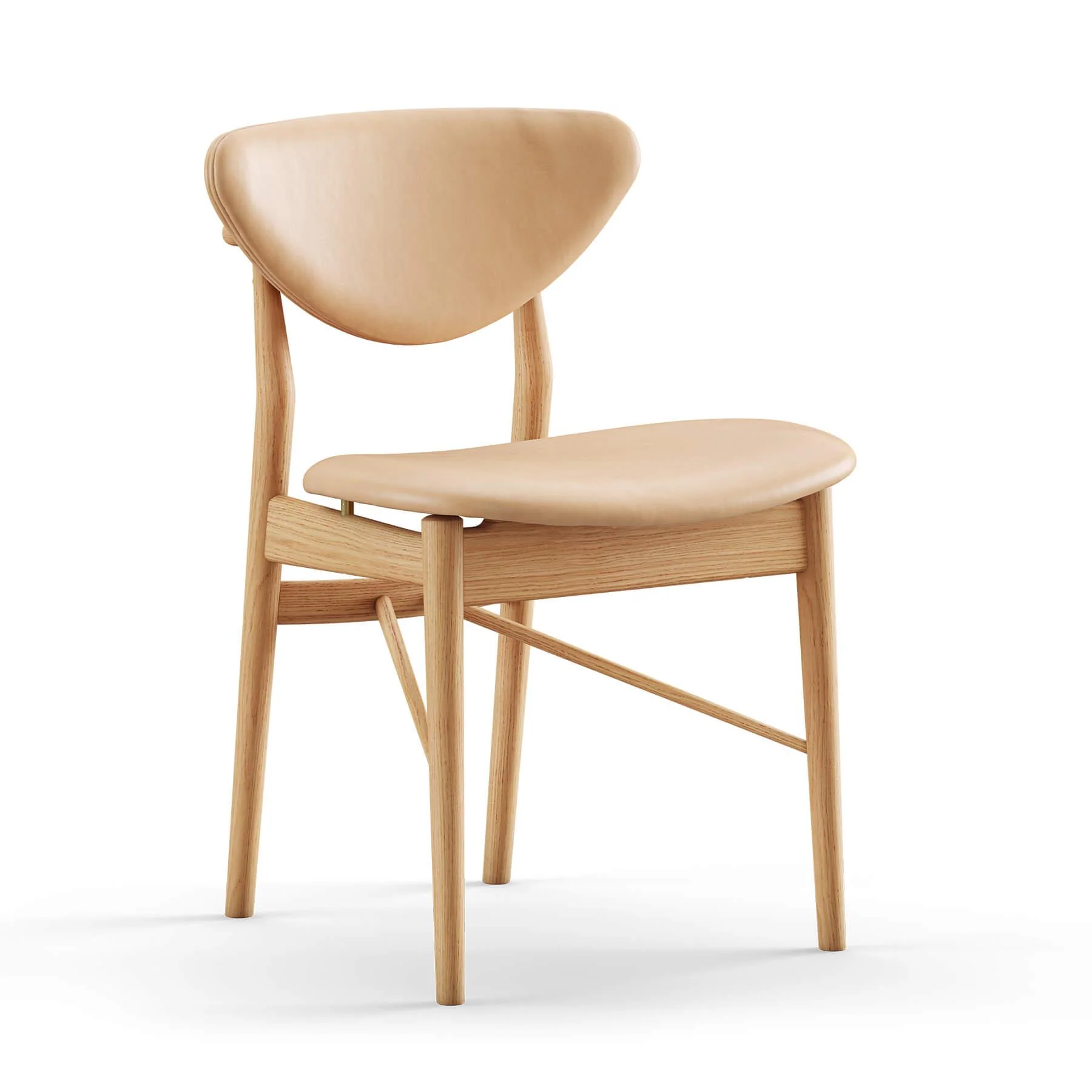 Finn Juhl The 108 Chair in Dark Oiled Oak - Image 33