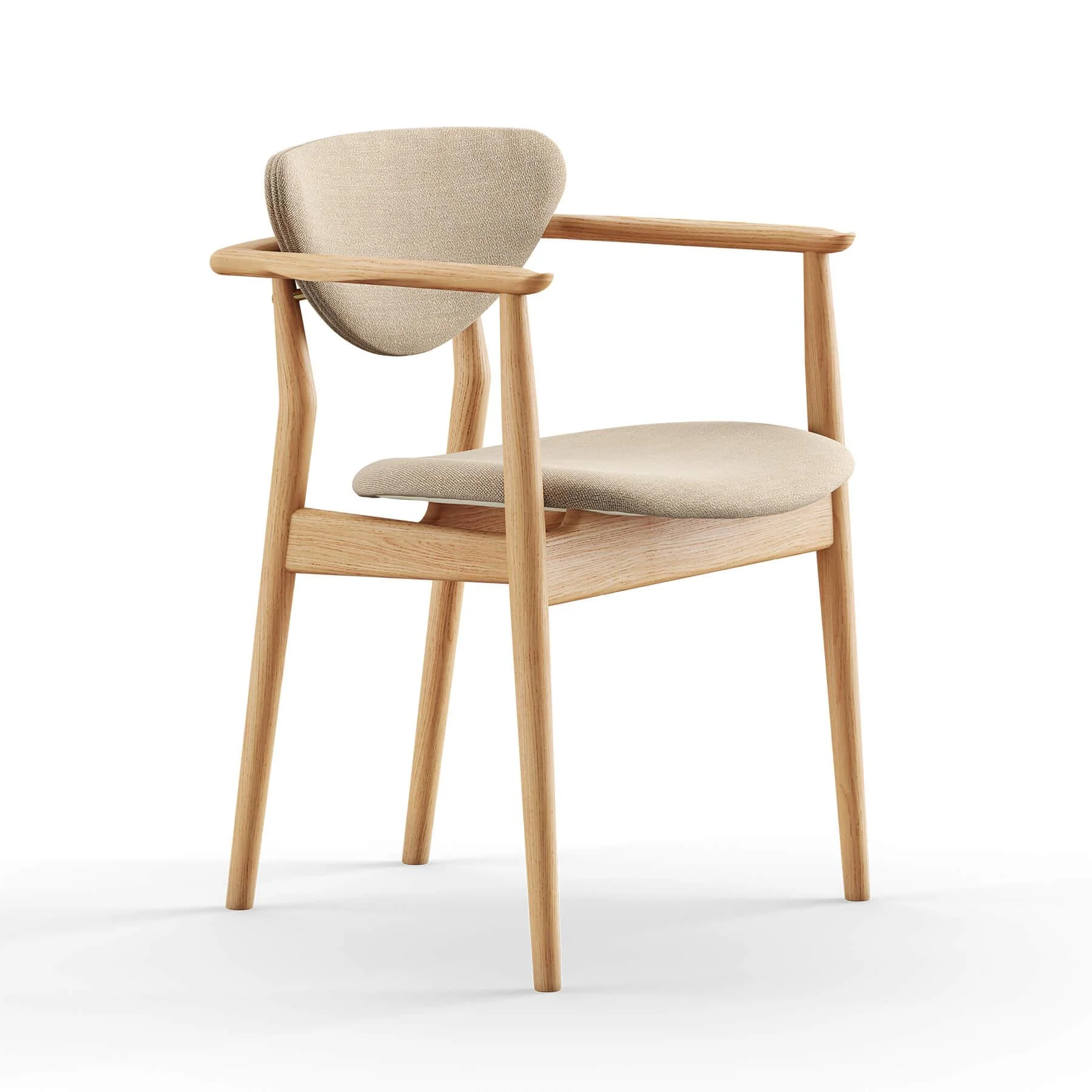 Finn Juhl The 109 Chair in Dark Oiled Oak - Image 28