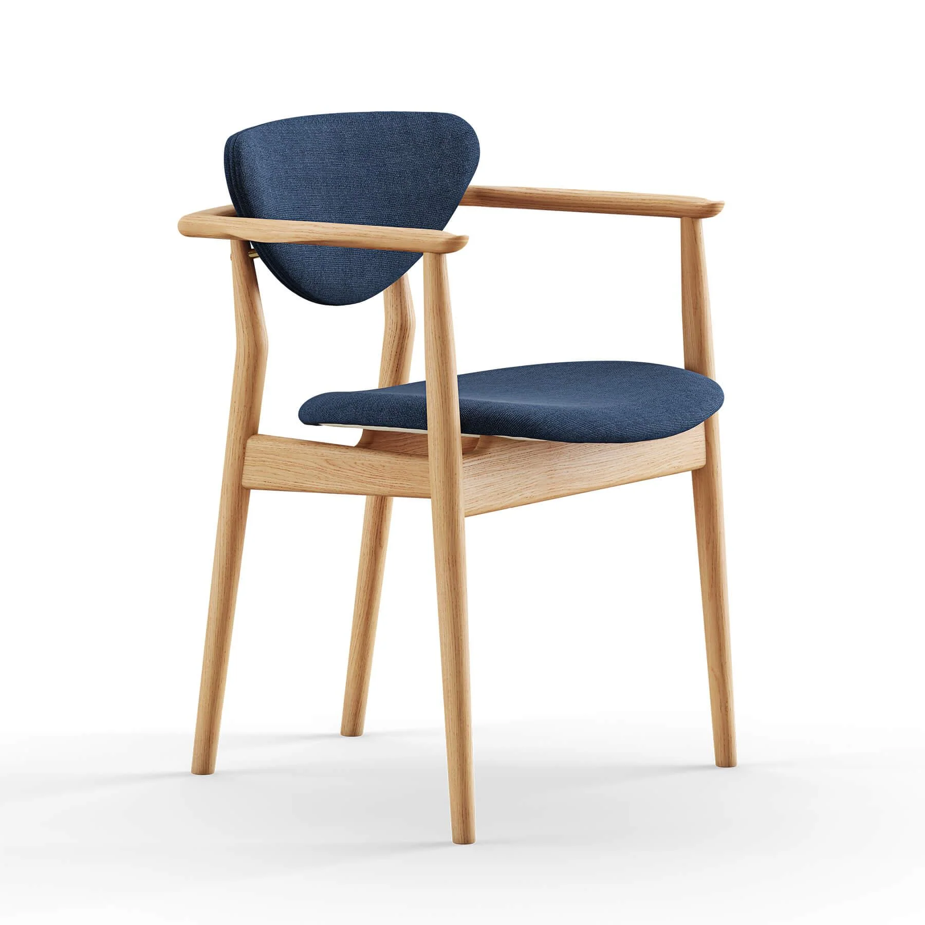 Finn Juhl The 109 Chair in Dark Oiled Oak - Image 47