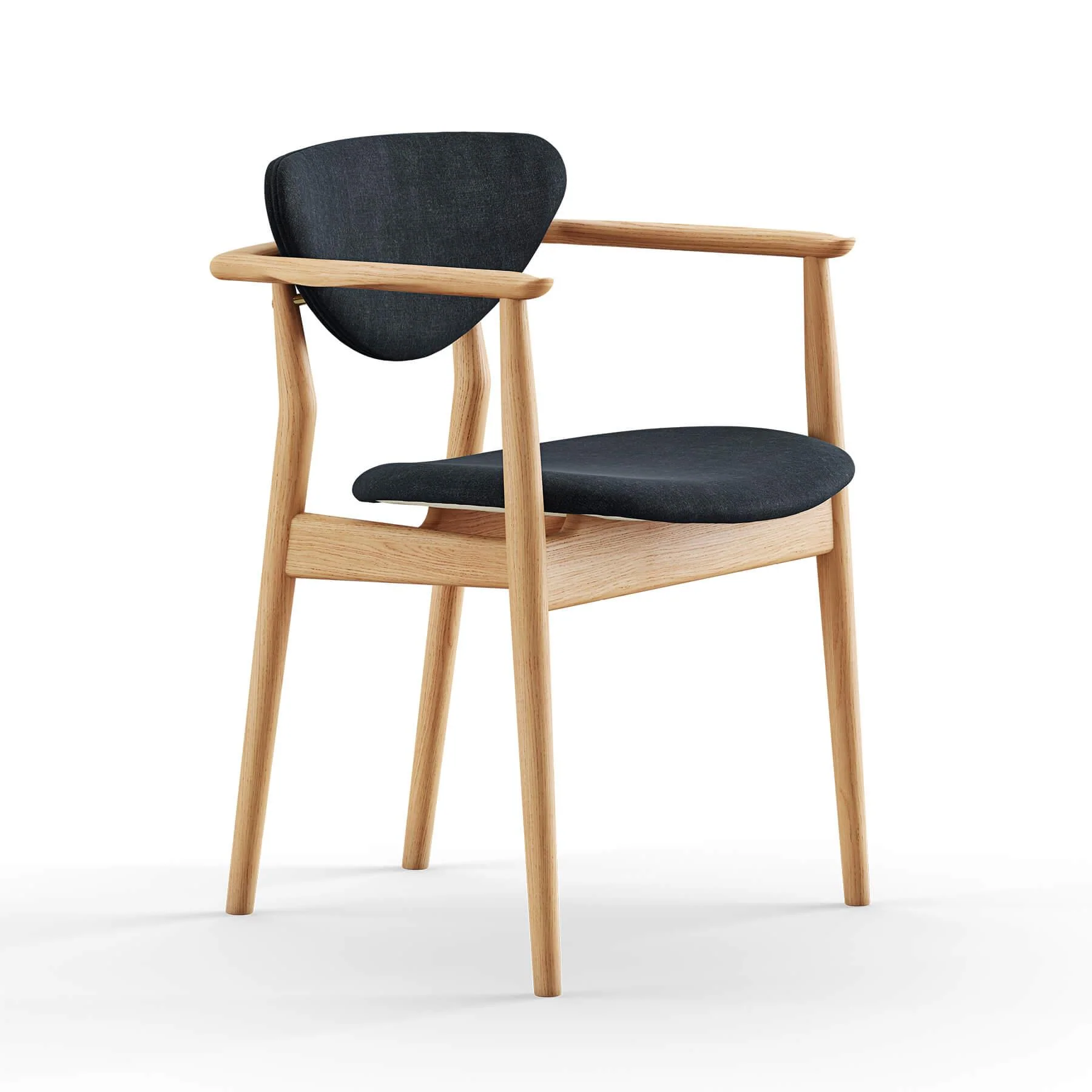 Finn Juhl The 109 Chair in Dark Oiled Oak - Image 49