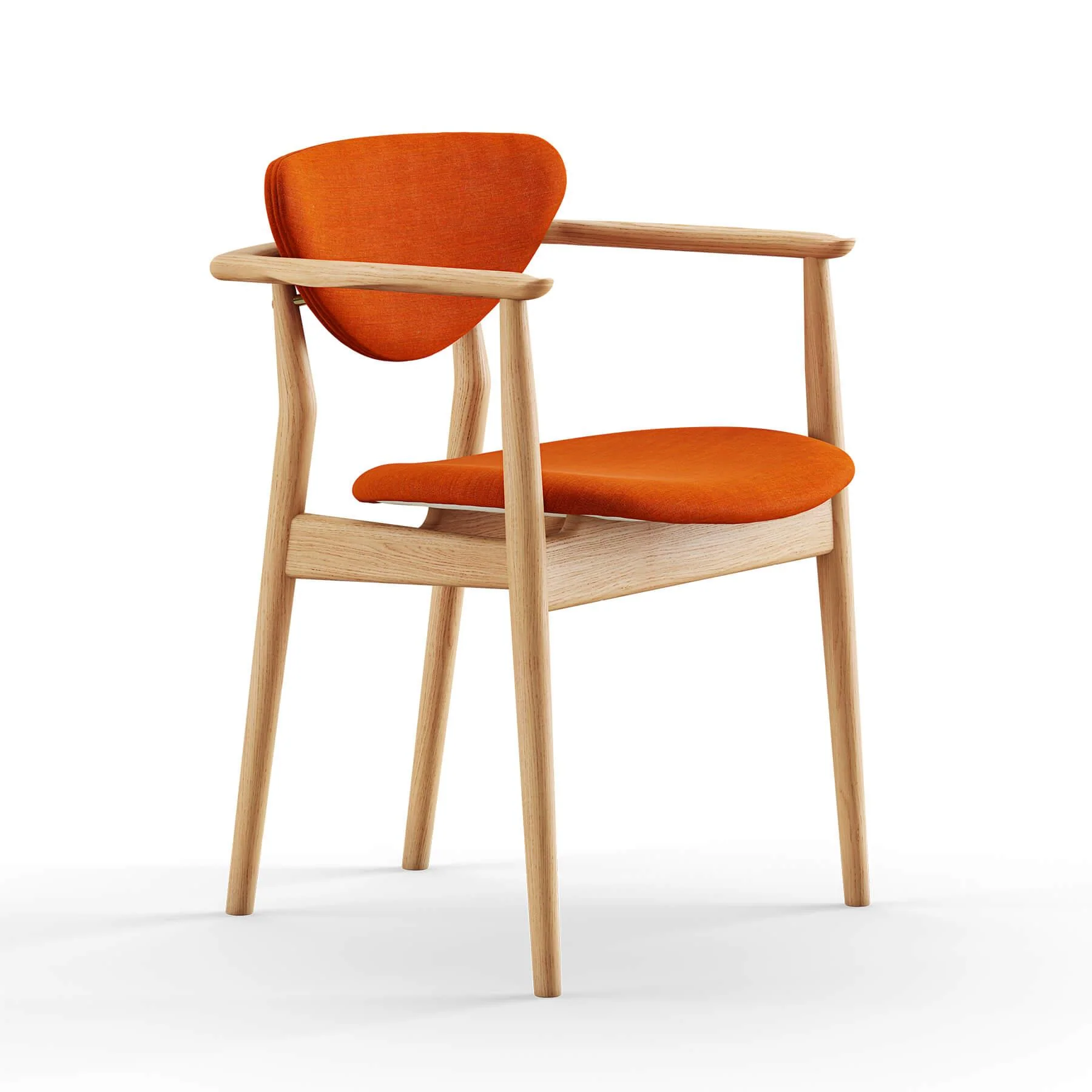 Finn Juhl The 109 Chair in Dark Oiled Oak - Image 50