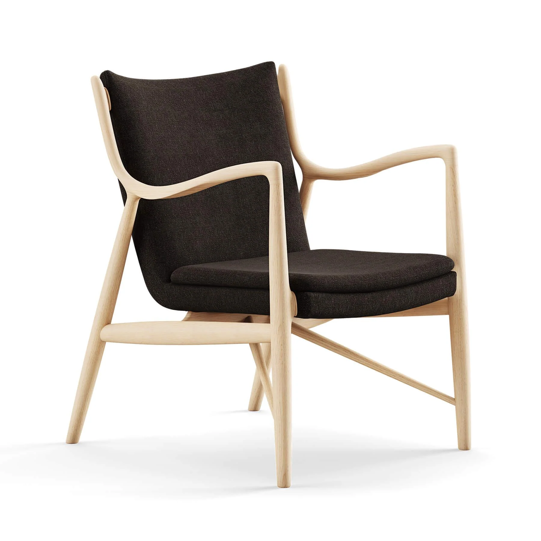 Finn Juhl The 45 Chair in Clear Oiled Oak - Image 16
