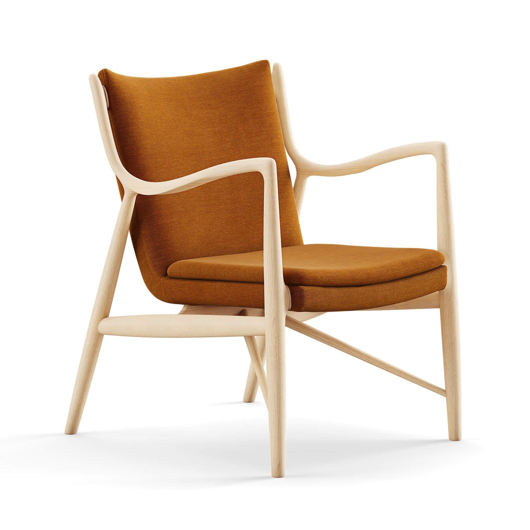 Finn Juhl The 45 Chair in Clear Oiled Oak - Image 17