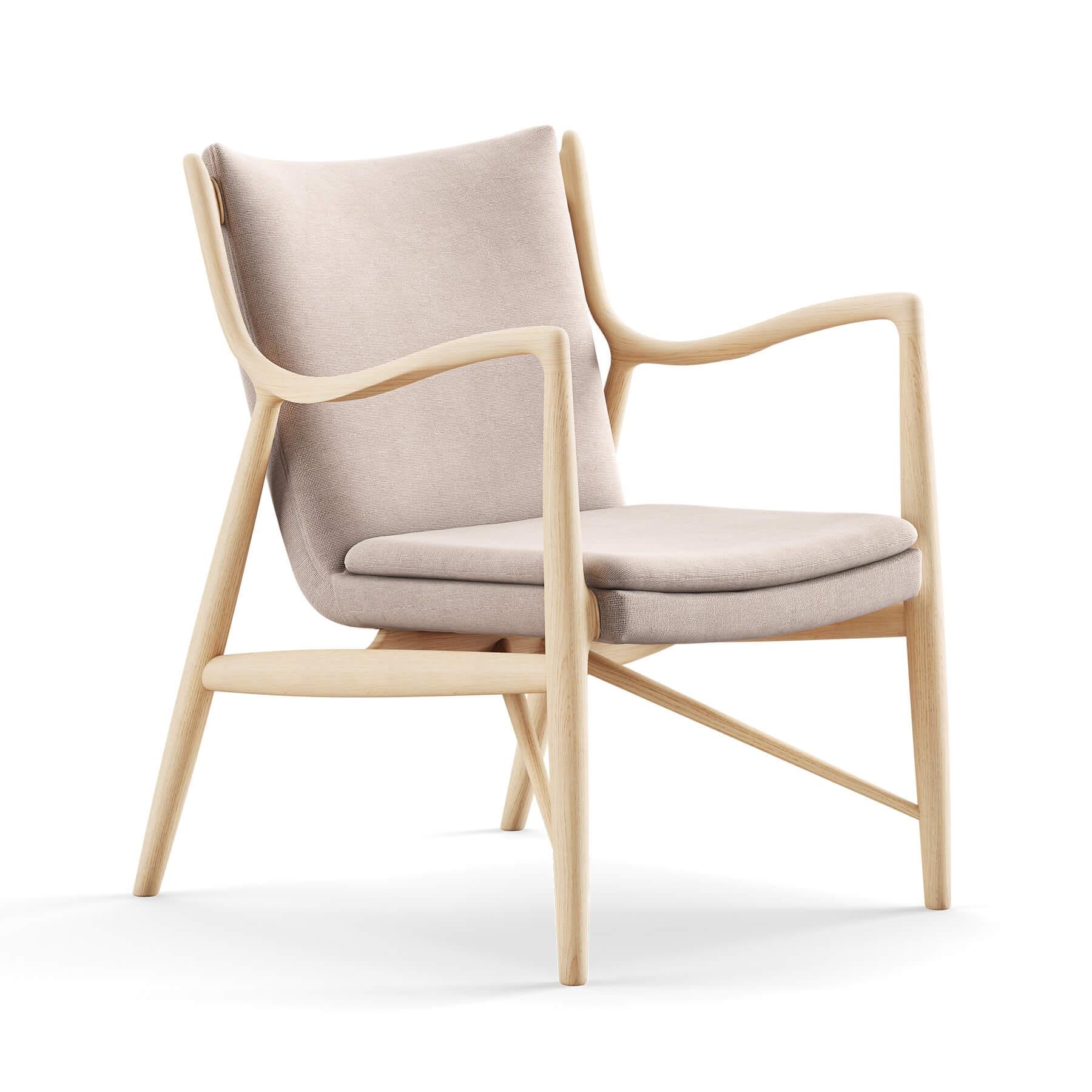 Finn Juhl The 45 Chair in Clear Oiled Oak - Image 19
