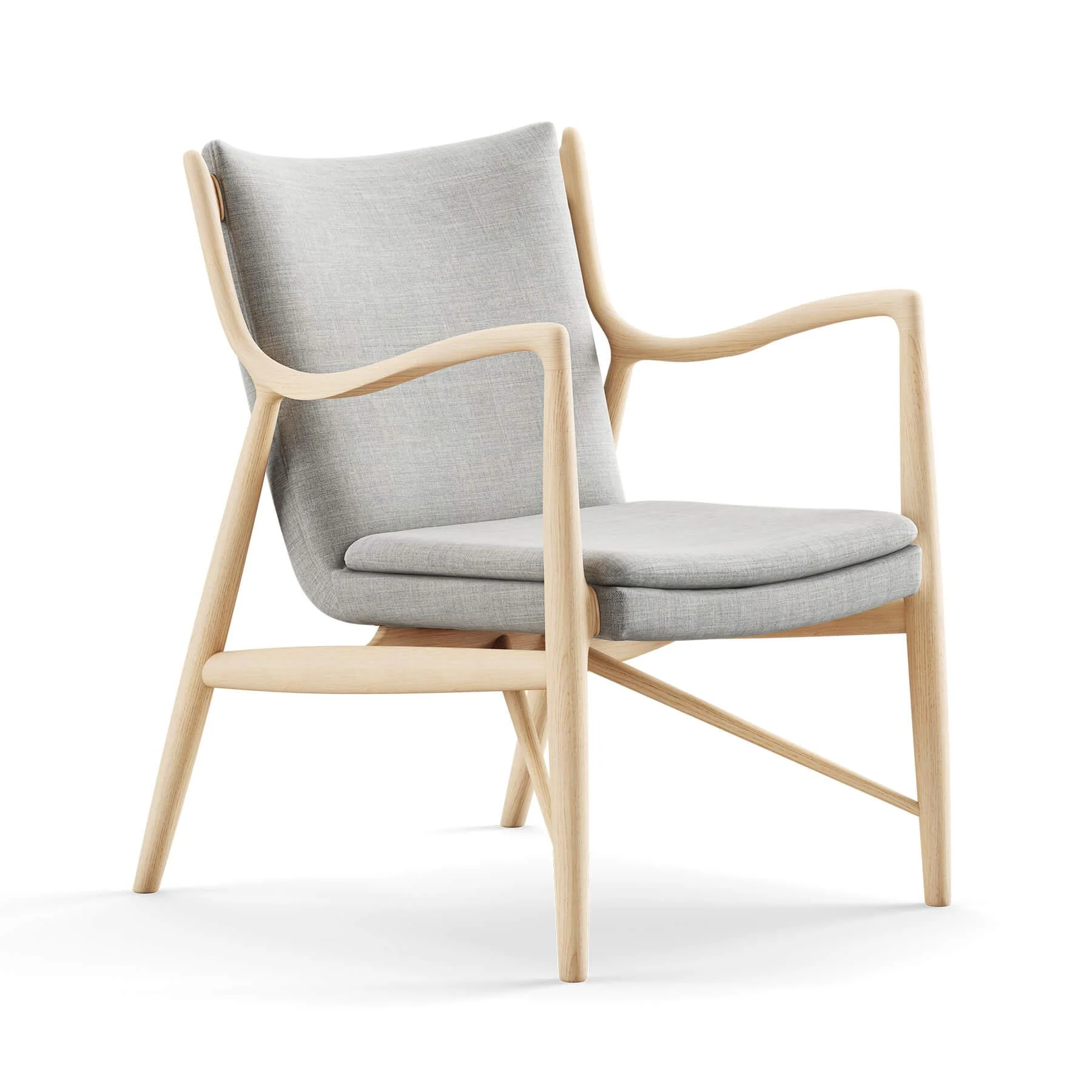 Finn Juhl The 45 Chair in Clear Oiled Oak - Image 20
