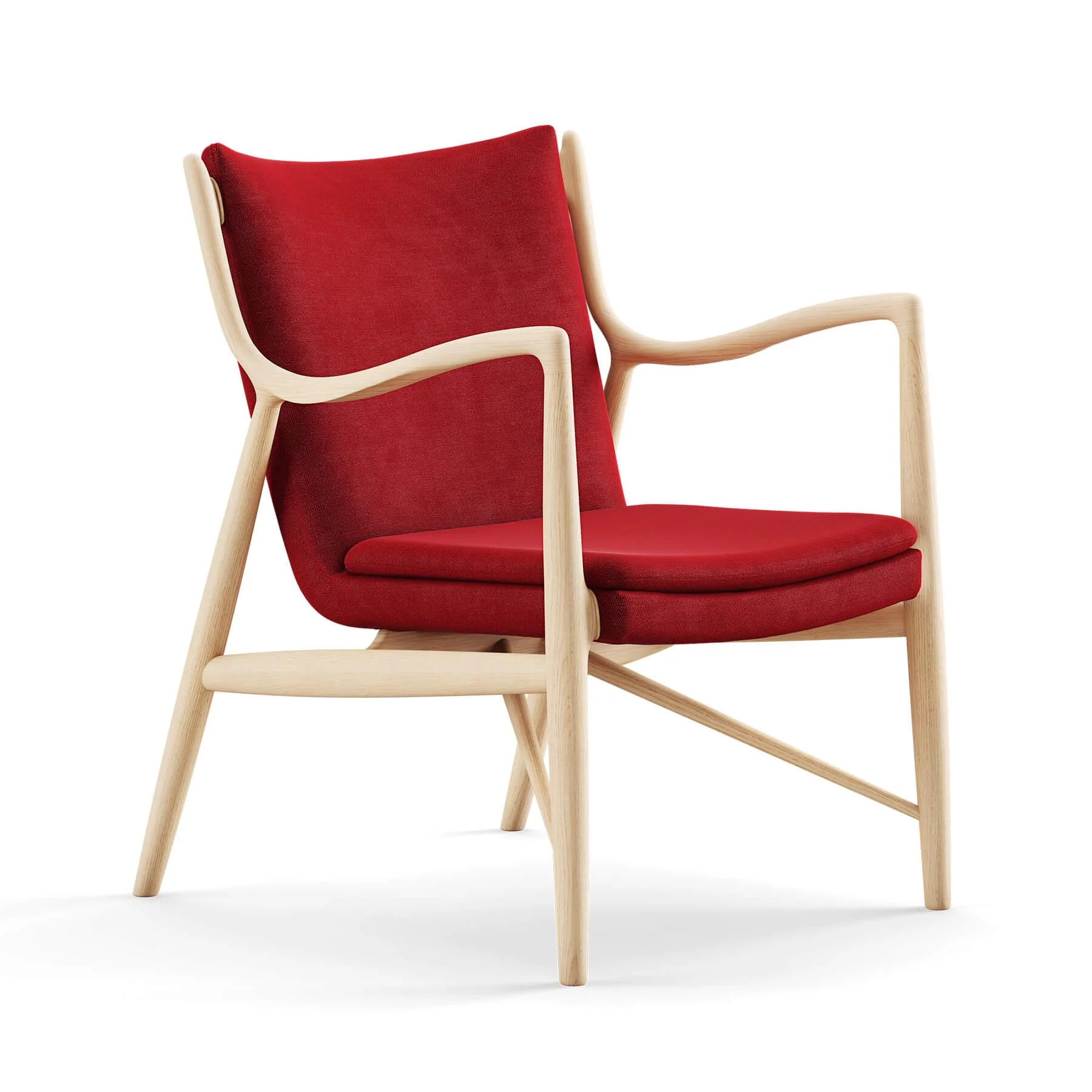Finn Juhl The 45 Chair in Clear Oiled Oak - Image 24