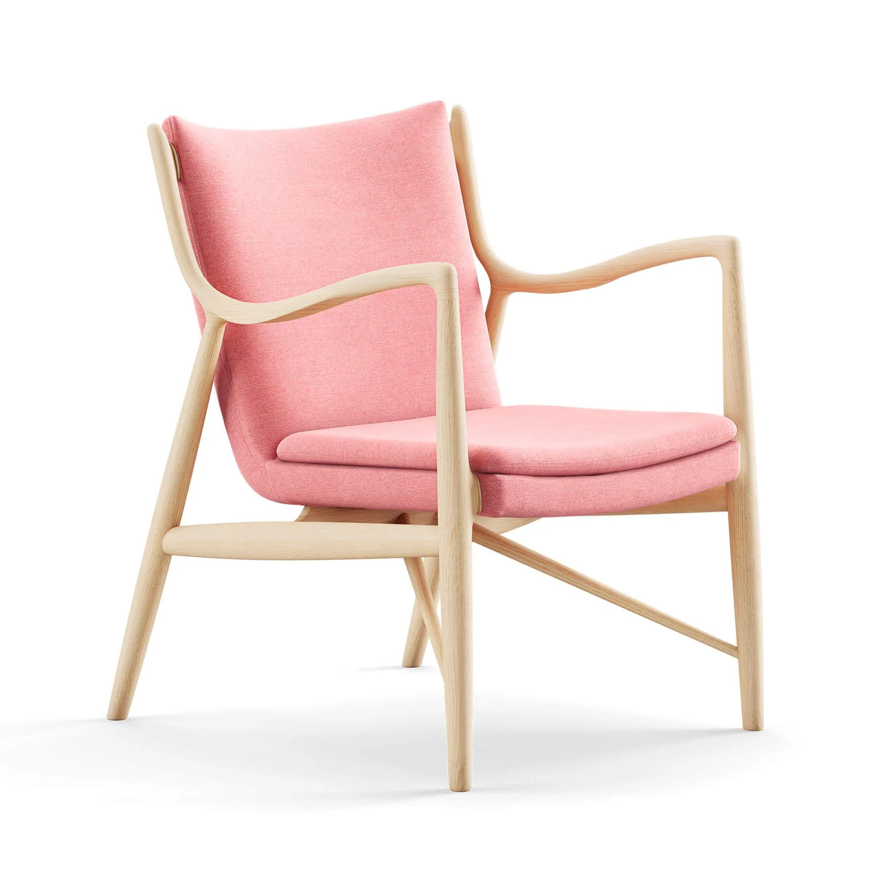 Finn Juhl The 45 Chair in Clear Oiled Oak - Image 25
