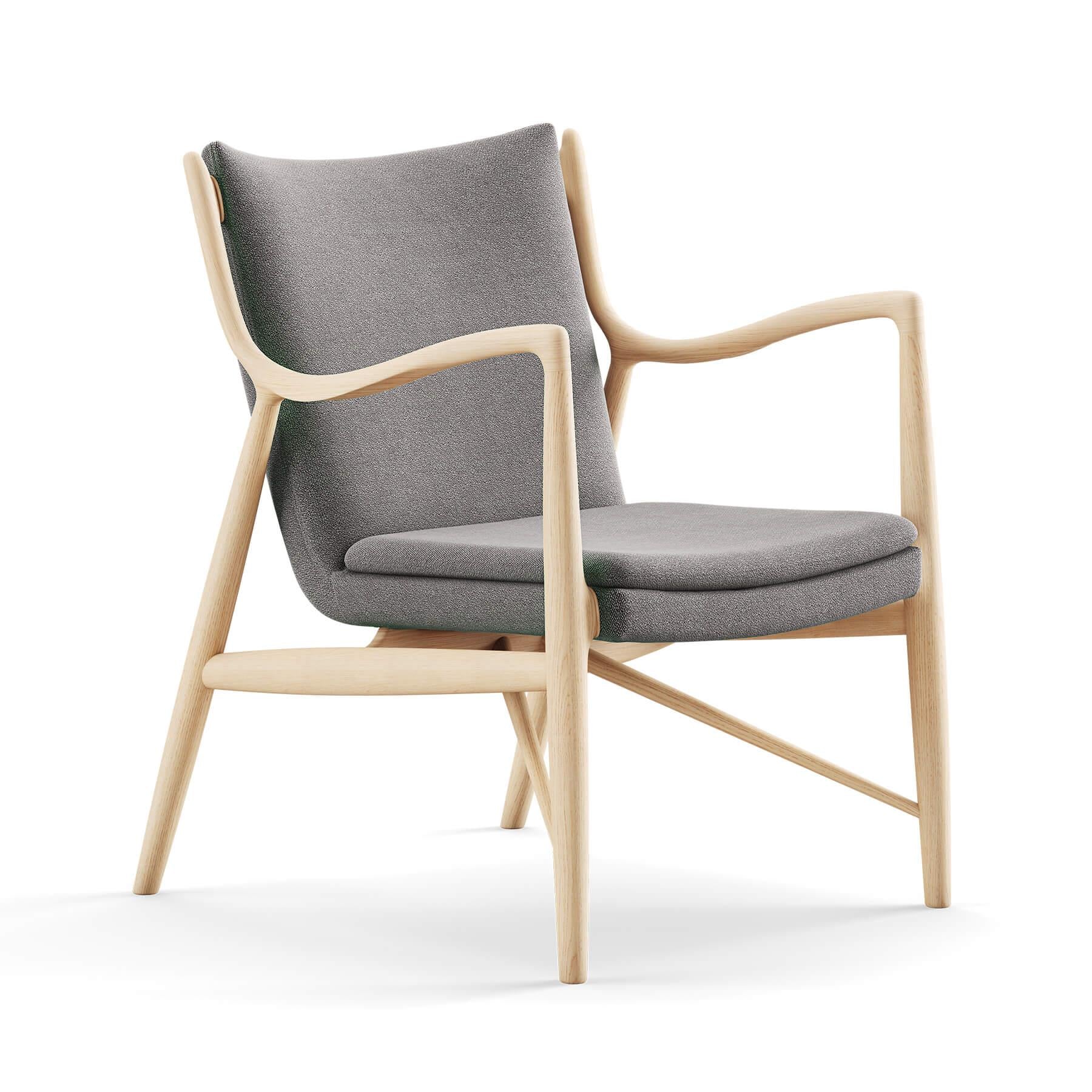 Finn Juhl The 45 Chair in Clear Oiled Oak - Image 27