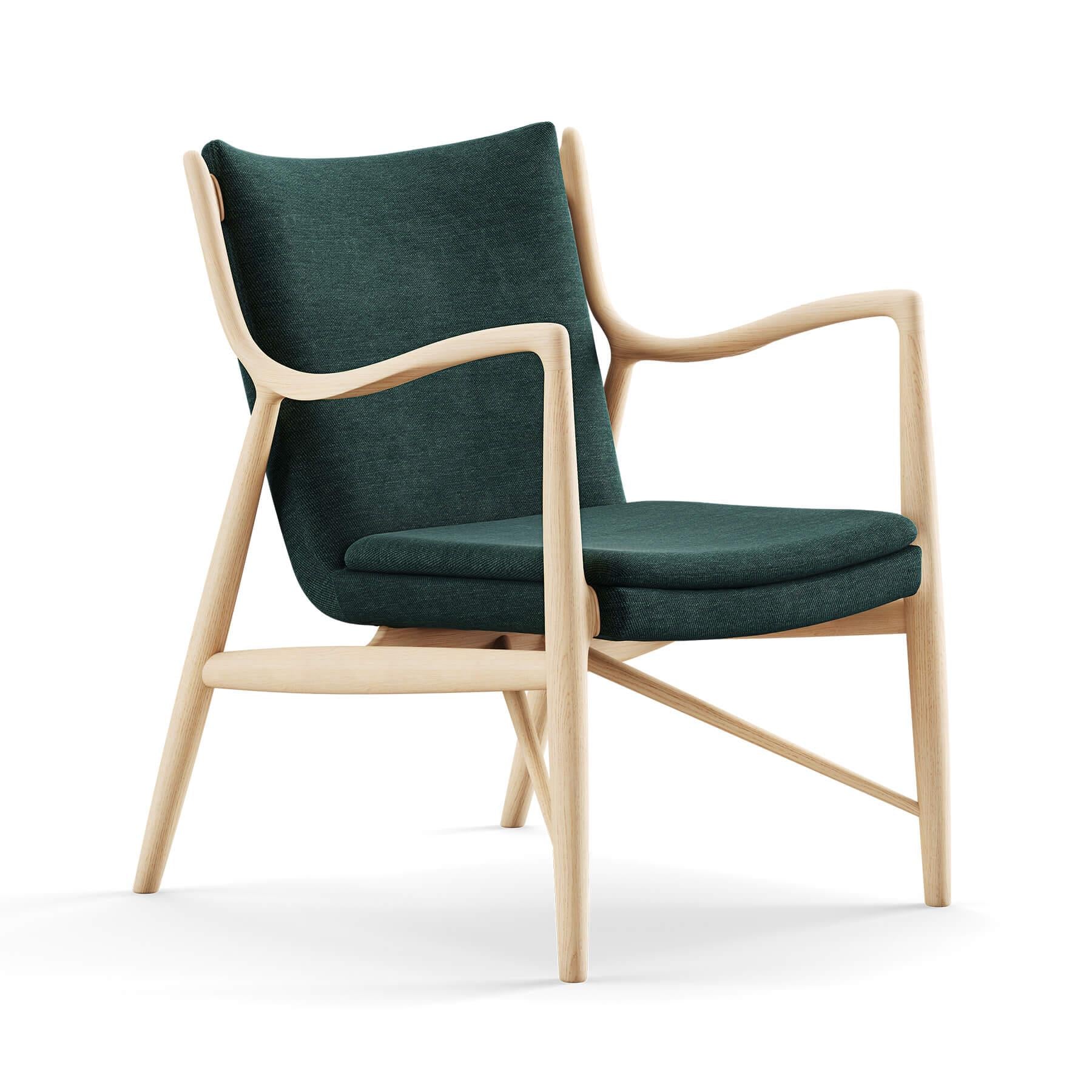Finn Juhl The 45 Chair in Clear Oiled Oak - Image 30