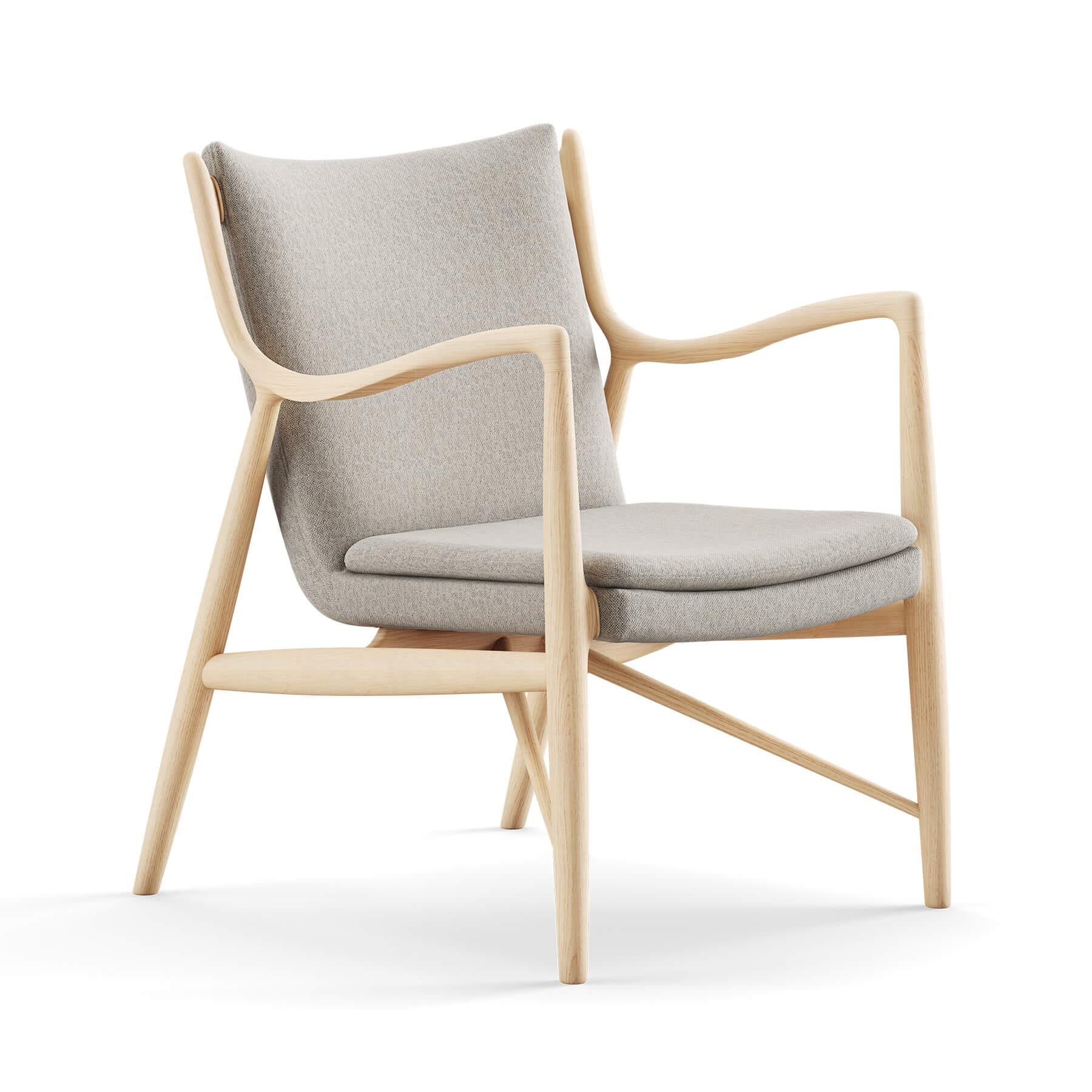 Finn Juhl The 45 Chair in Clear Oiled Oak - Image 33