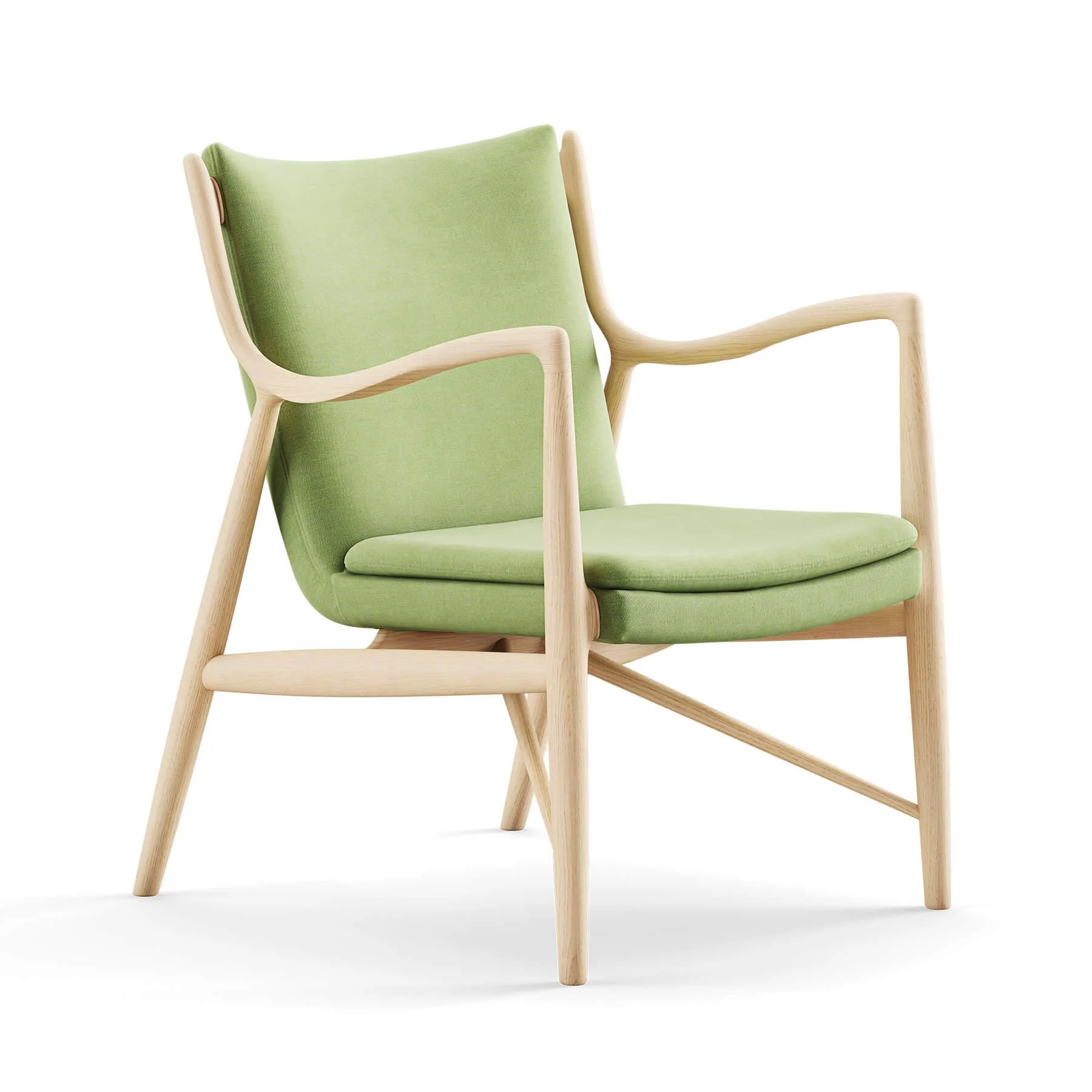 Finn Juhl The 45 Chair in Clear Oiled Oak - Image 34