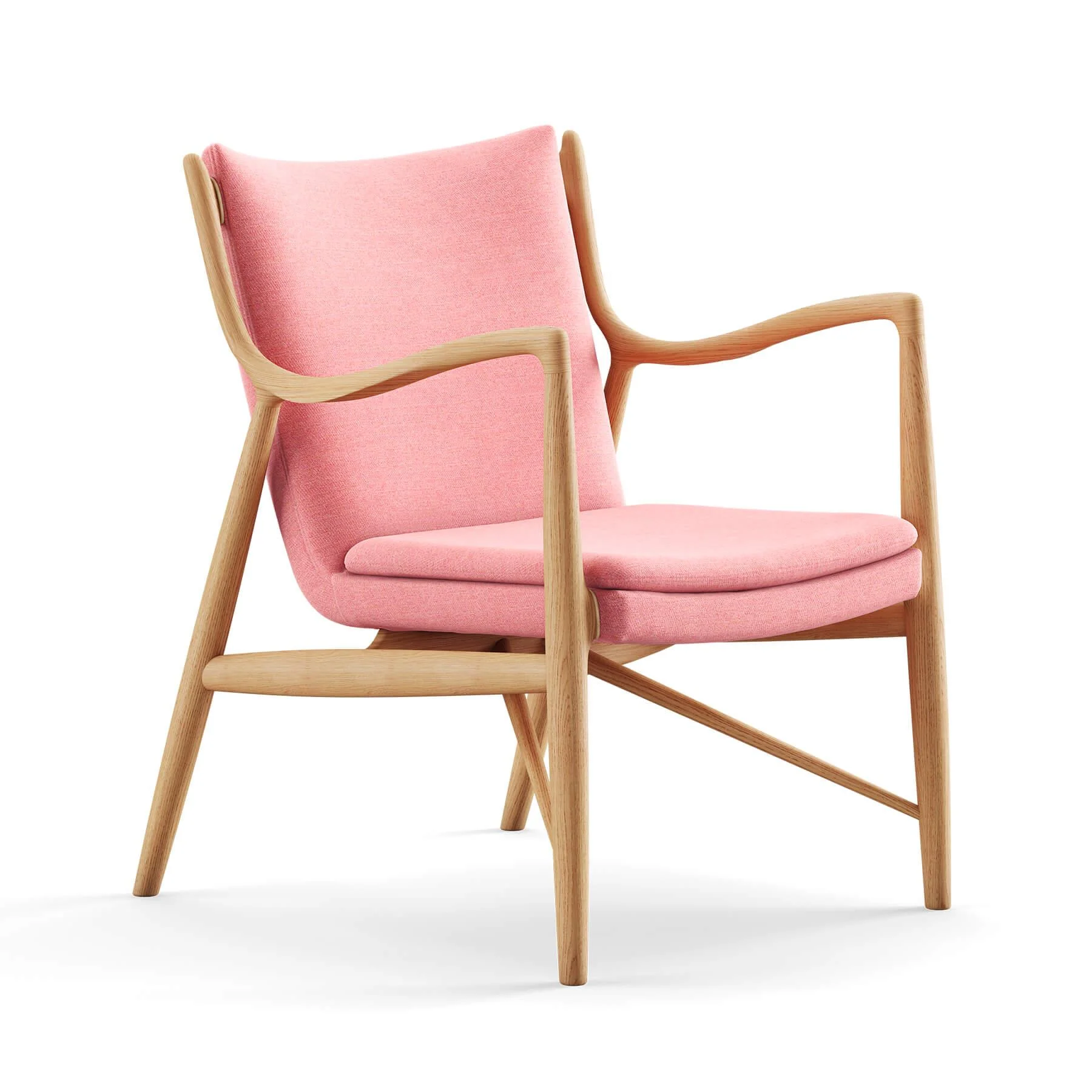 Finn Juhl The 45 Chair in Dark Oiled Oak - Image 10