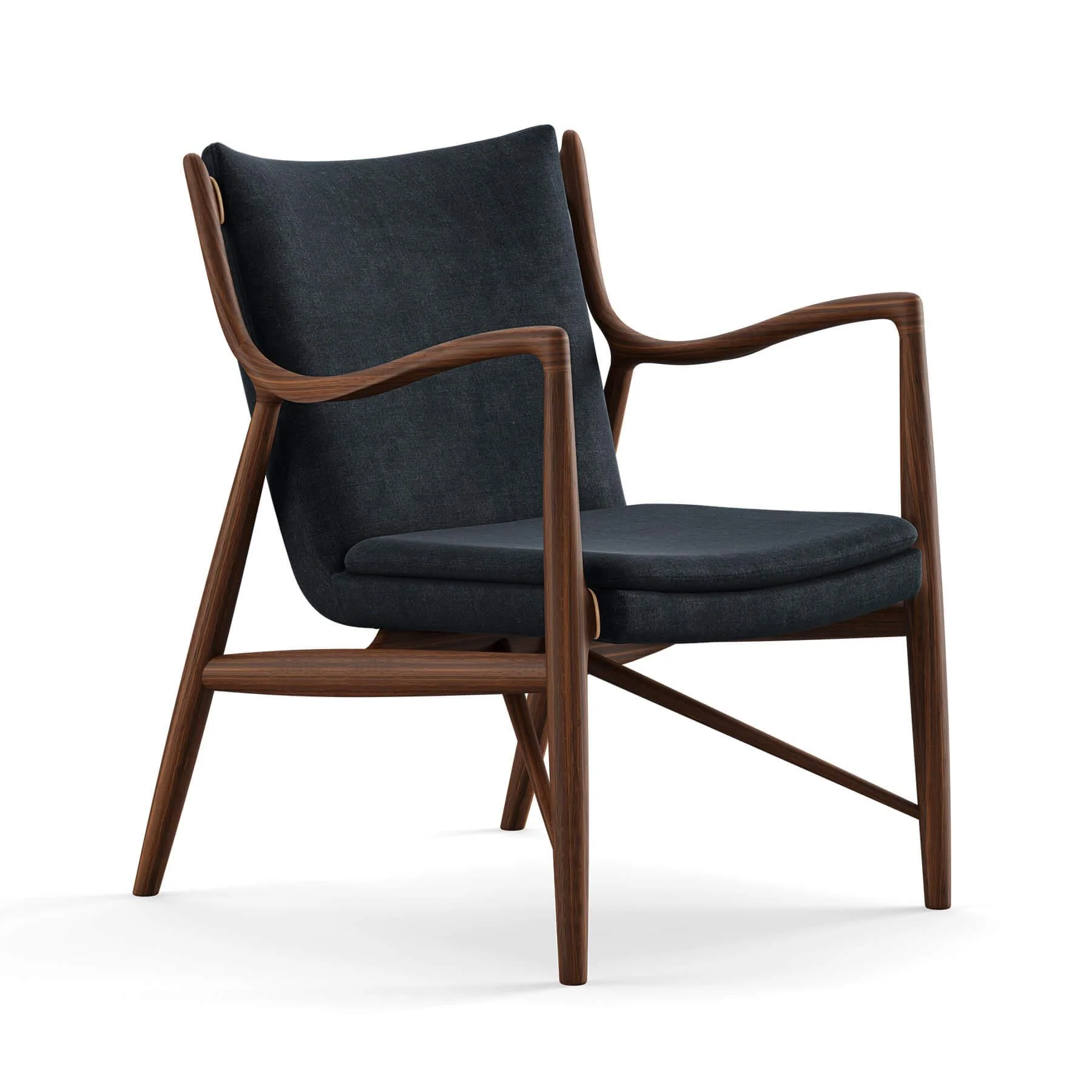 Finn Juhl The 45 Chair in Walnut - Image 28