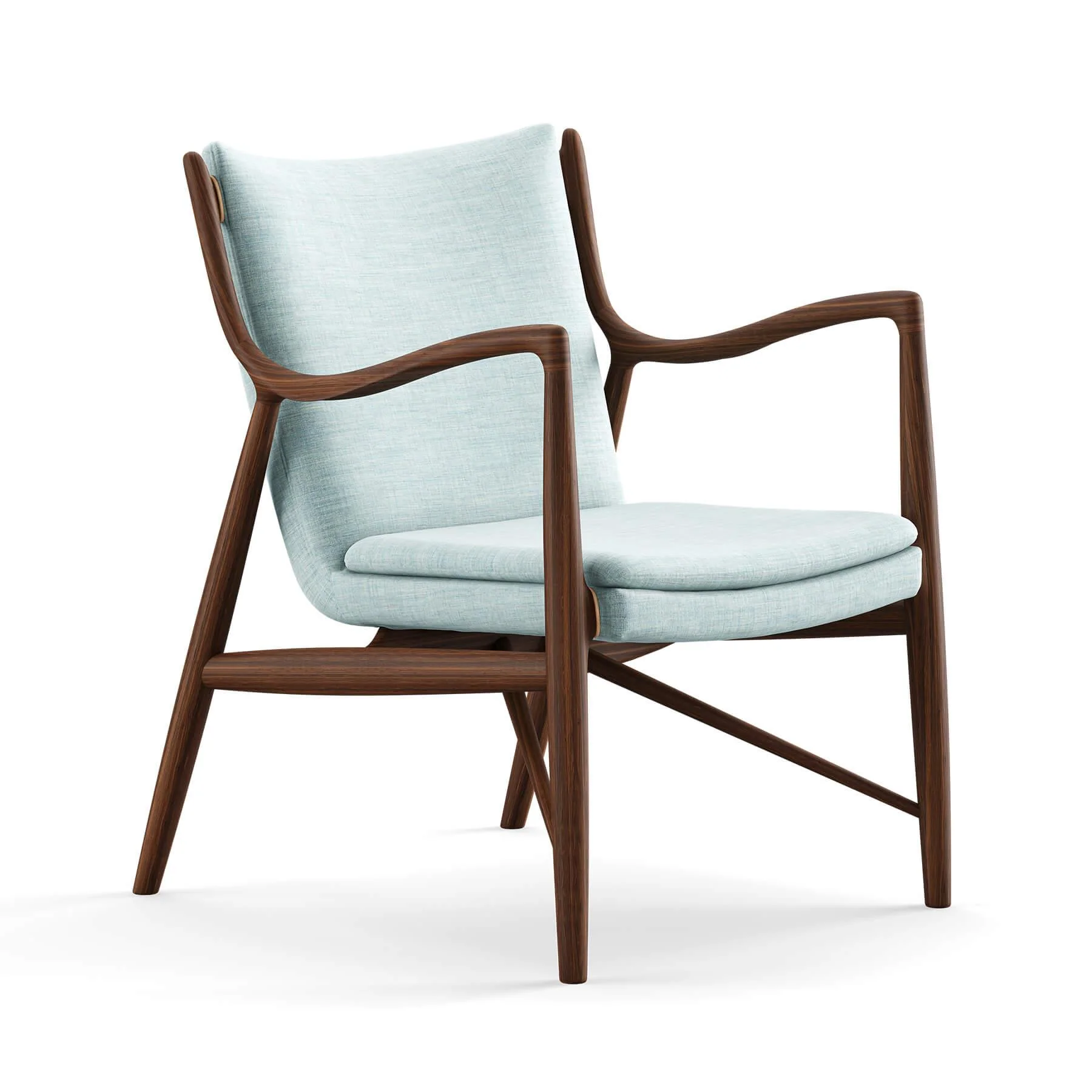 Finn Juhl The 45 Chair in Walnut - Image 45
