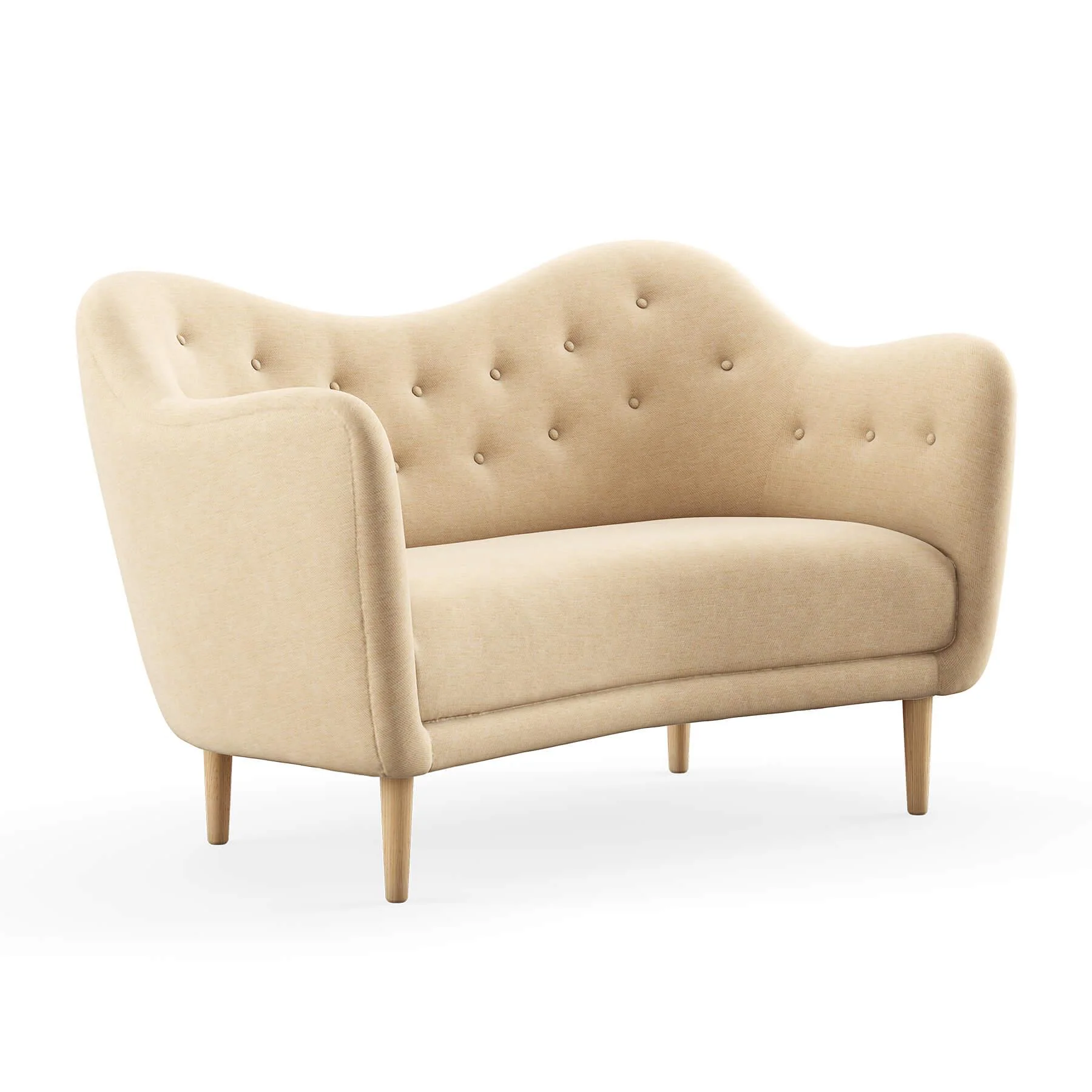 Finn Juhl The 46 Sofa in Clear Oiled Oak - Image 7