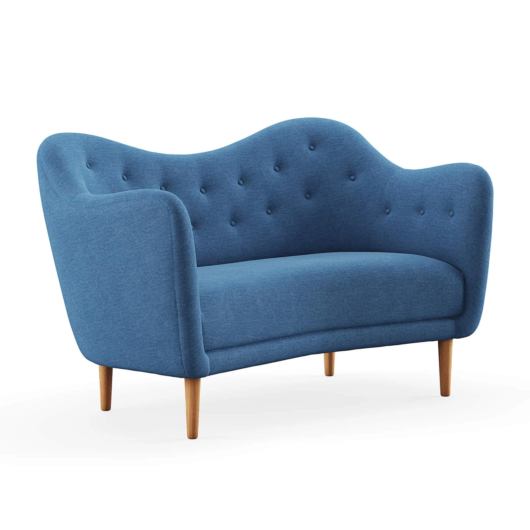 Finn Juhl The 46 Sofa in Dark Oiled Oak - Image 11