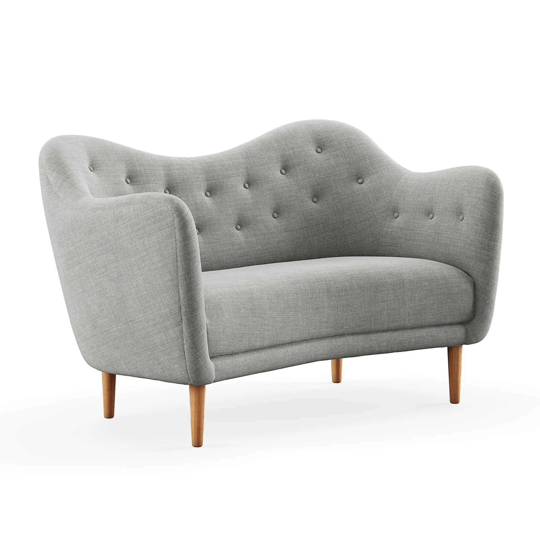 Finn Juhl The 46 Sofa in Dark Oiled Oak - Image 15