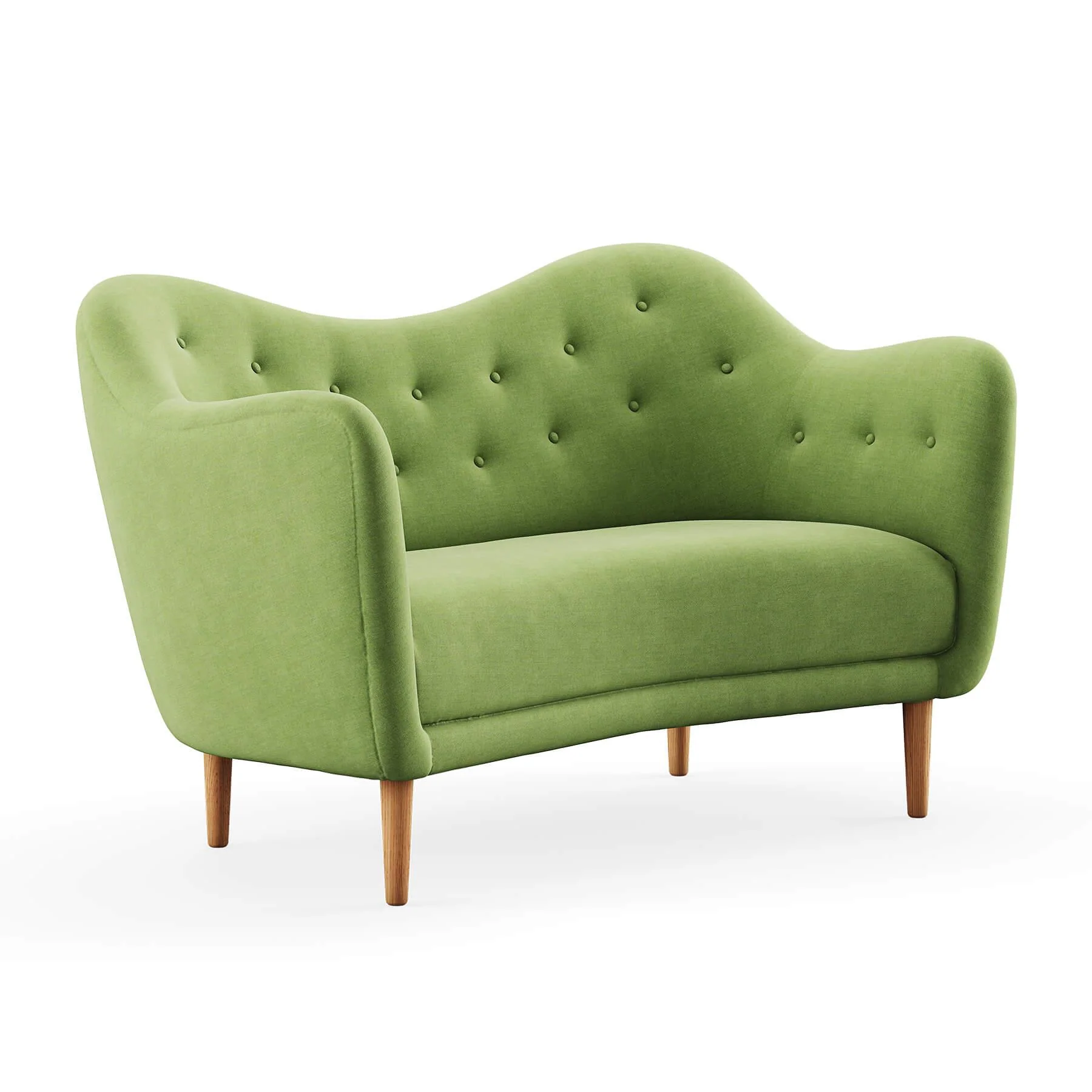 Finn Juhl The 46 Sofa in Dark Oiled Oak - Image 17